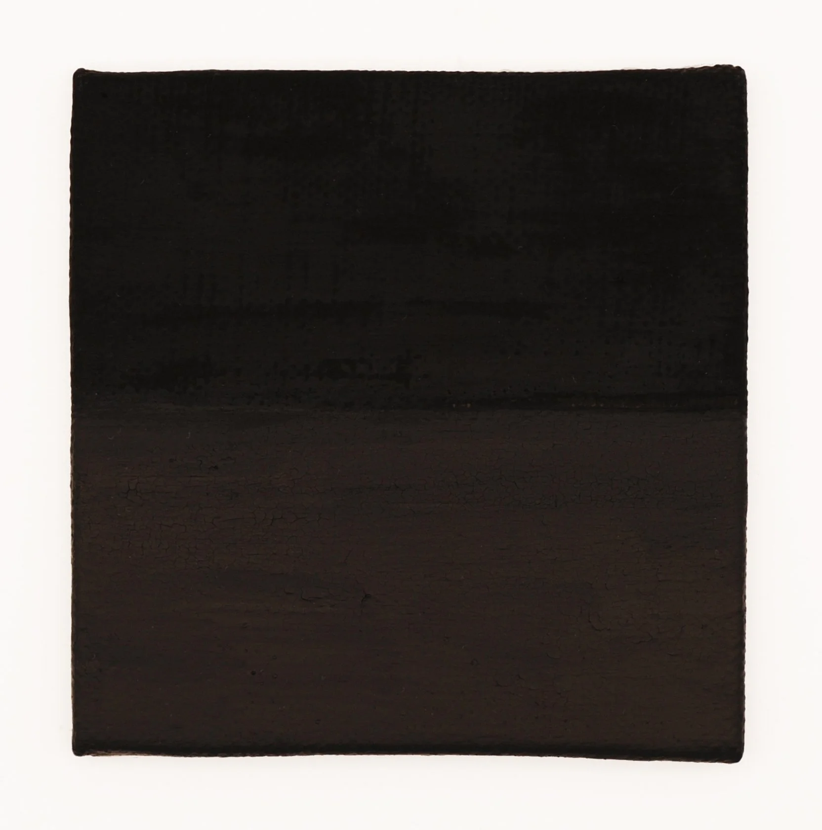  Sorrowful Yet Always Rejoicing  Untitled (Black over Black)  Gouache on Linen l 3”x3” l 2026 