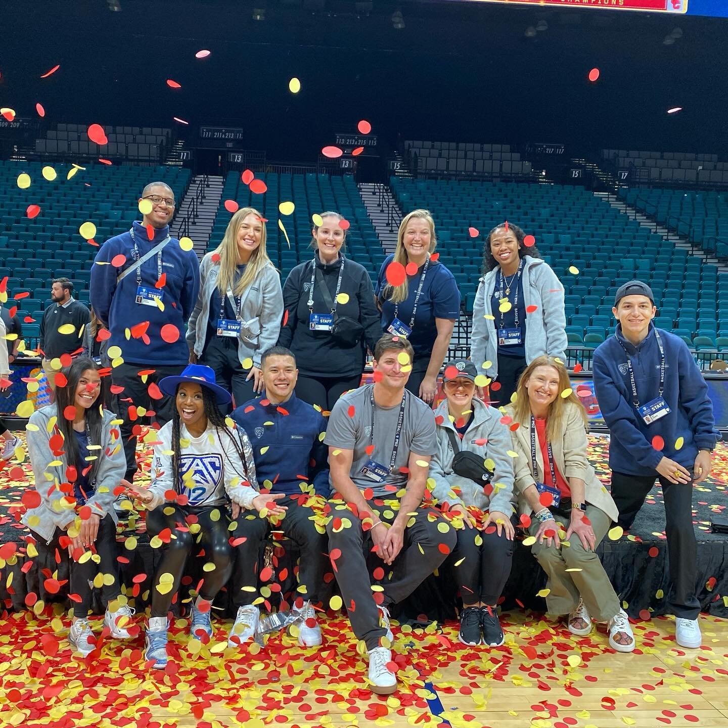 2024 Pac-12 Women&rsquo;s Basketball Tournament ✅🏀🏆👏

Love working with this team that helps bring 11 games in 4 days to life.! This is the second year in a row that I led the e-team, our team of stage managers, executing everything on court from 