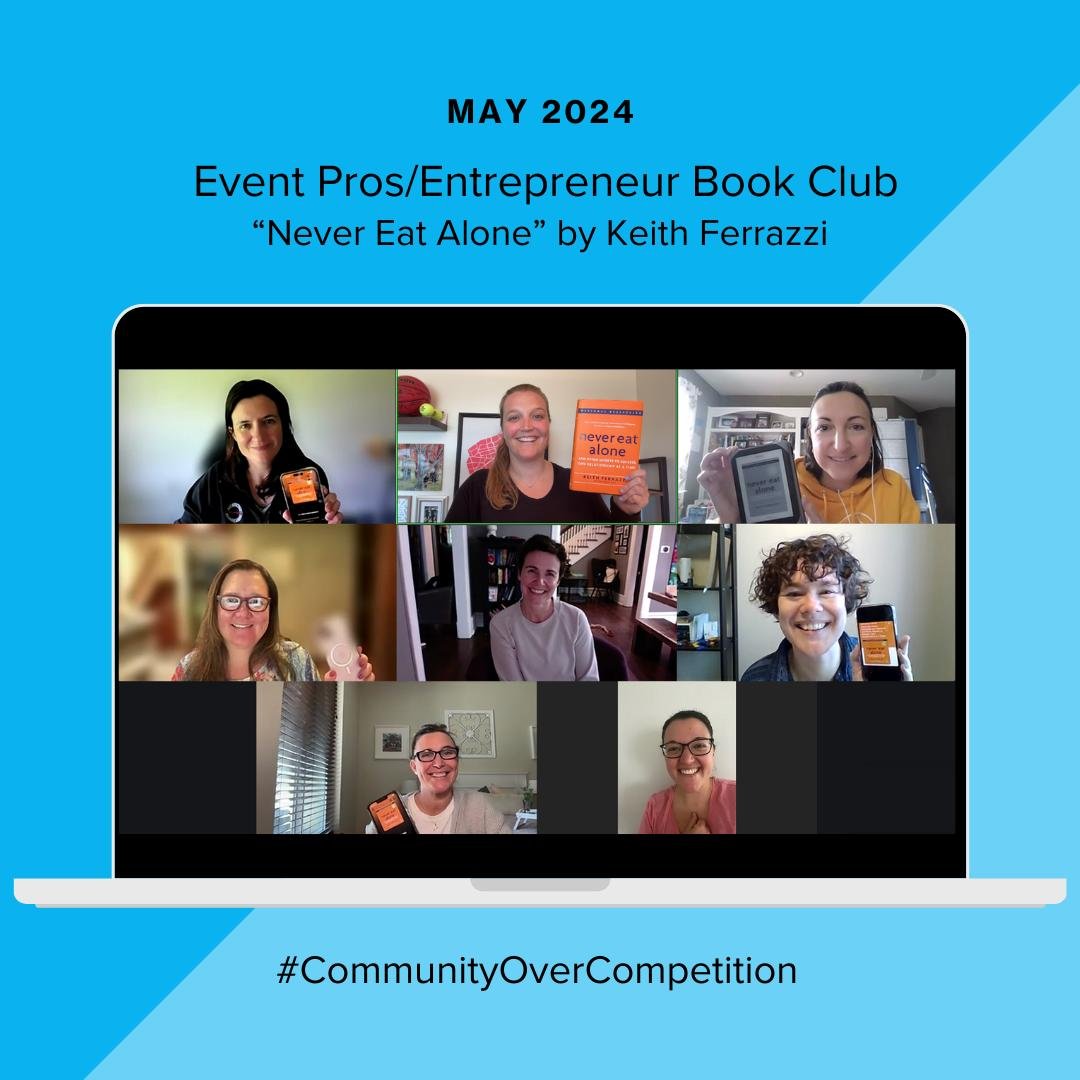 Last week, we had our bi-monthly Event Pros Book Club, discussing Keith Ferrazi's Never Eat Alone.

We talked about networking and connecting with folks. One great tip shared was adding folks' location to their contact in their phone. Your contacts a