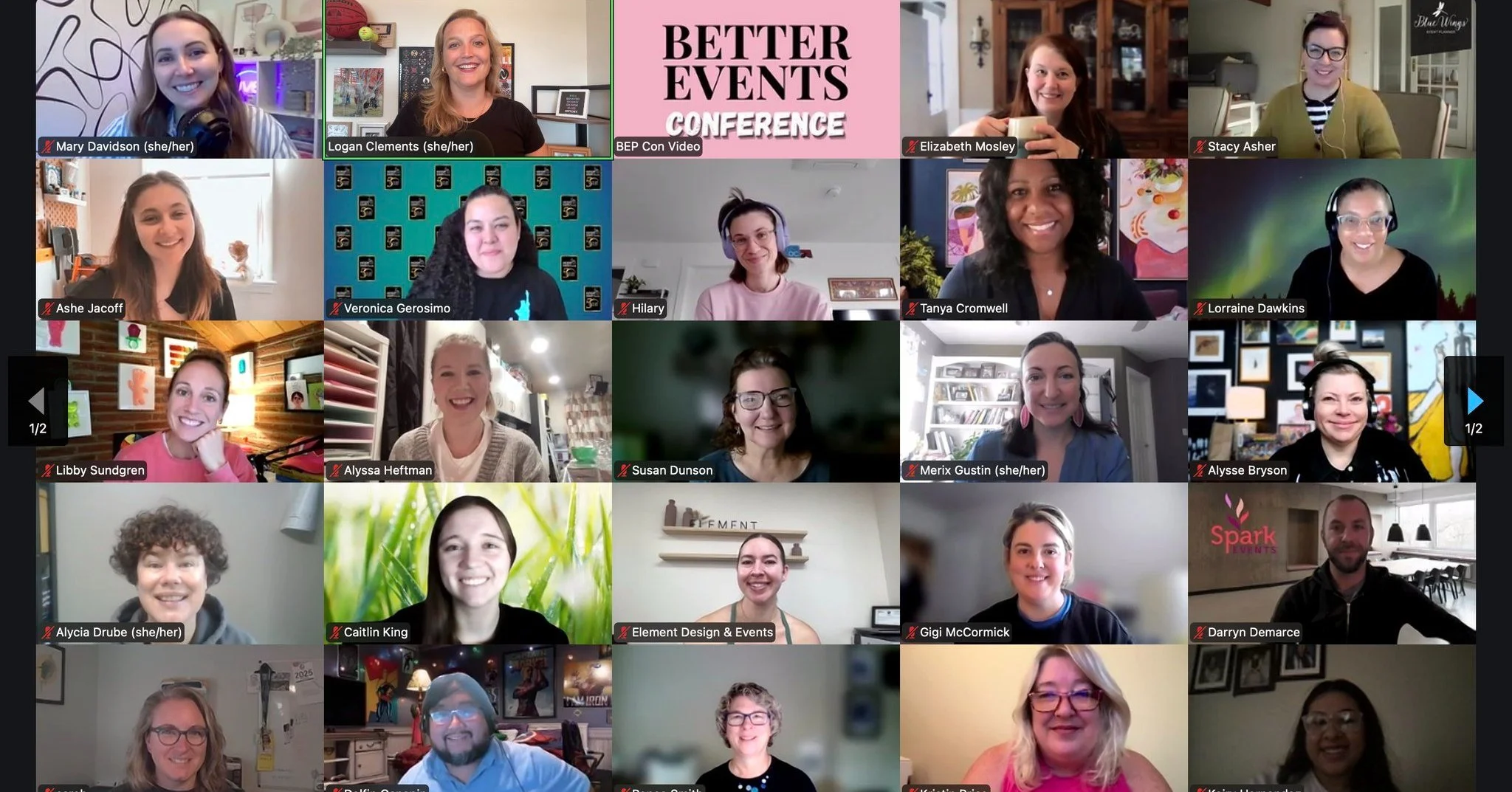 Earlier this month, we tapped into the event pro magic at the virtual day of the 2025 Better Events Conference. Mary and I brought together 70+ event pros for a virtual day of connection and engagement. From hearing real-talk from executives who've b