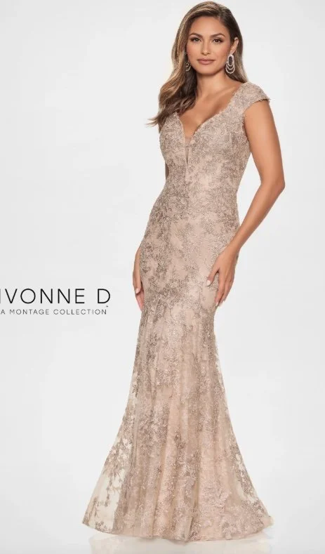 Ivonne D 801 Cocoa Size16