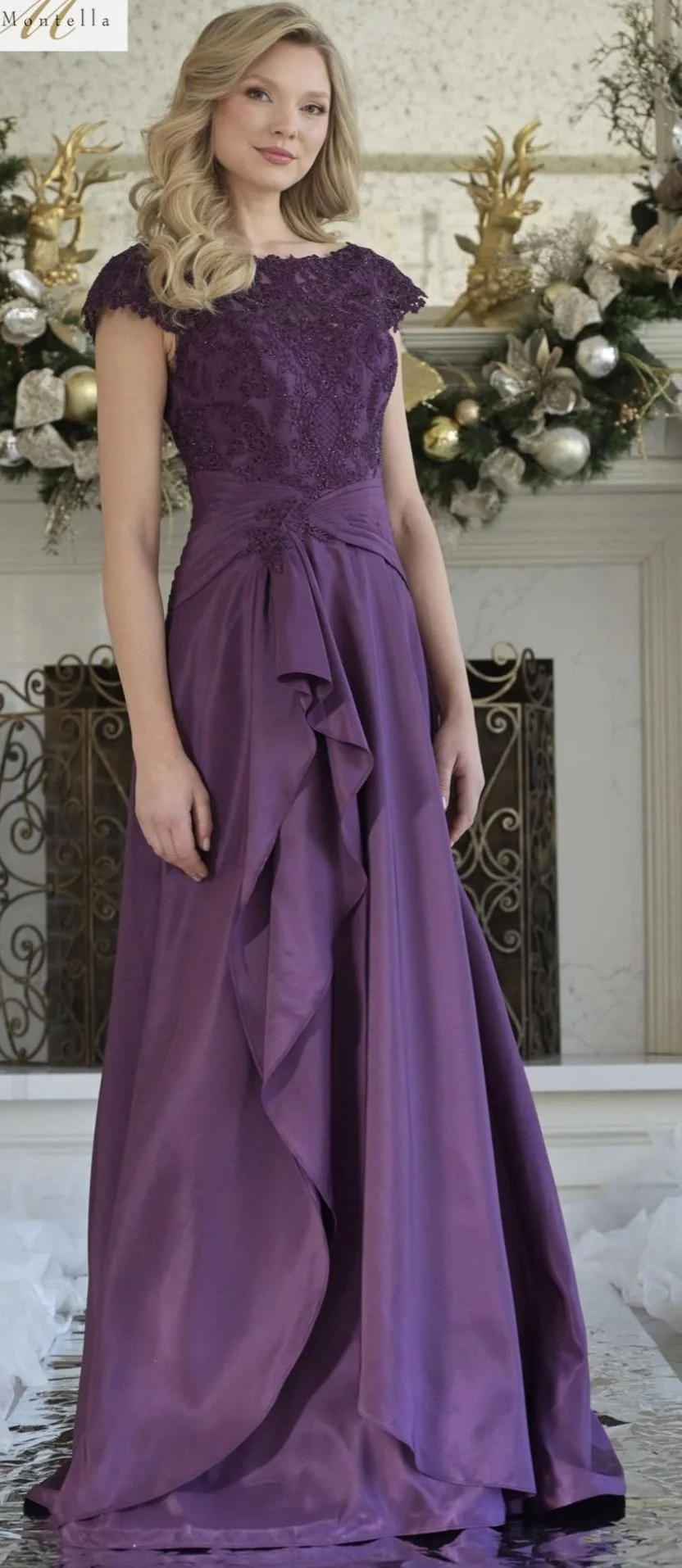 Rina 3327 Aubergine Size16