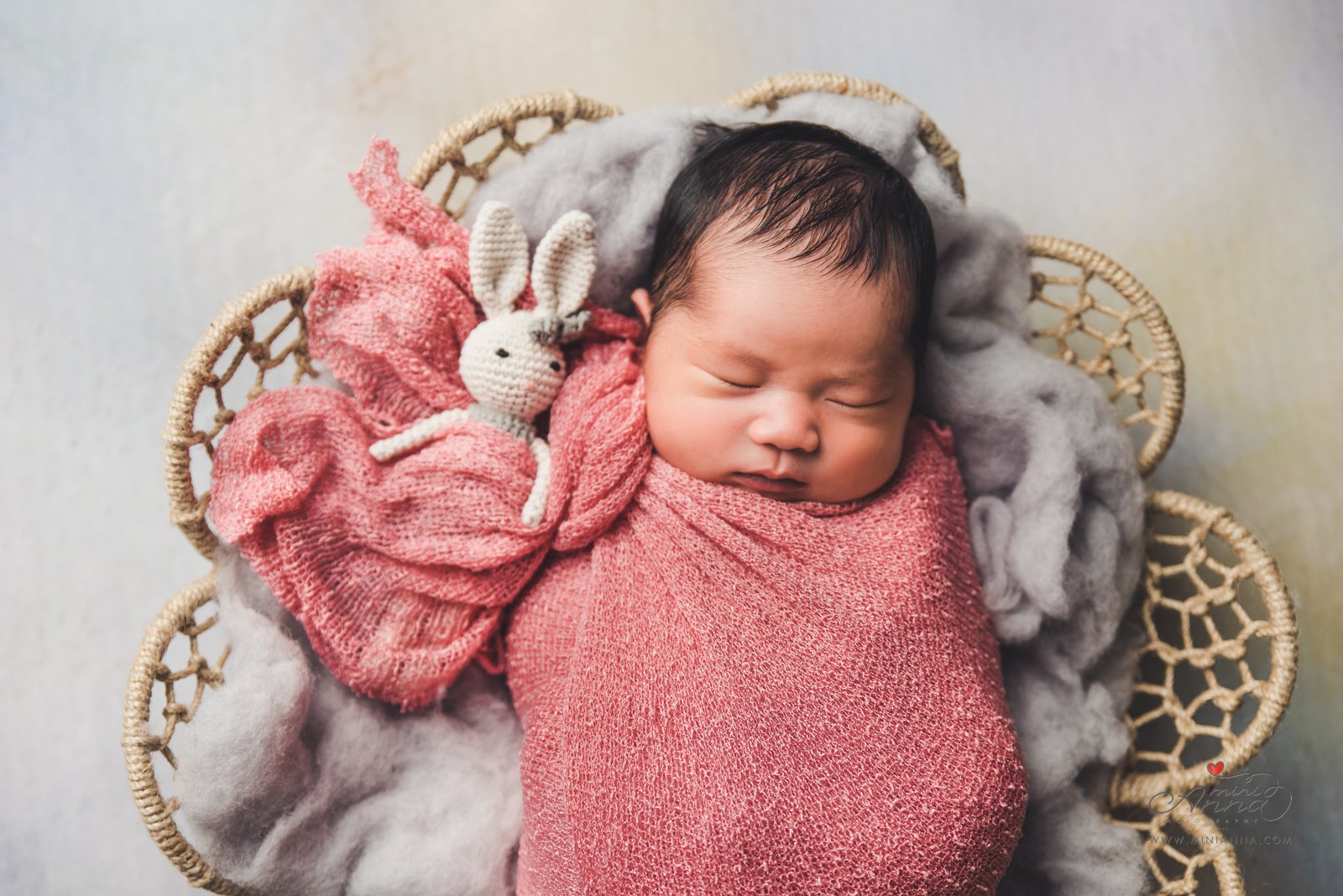 sf newborn portrait with props