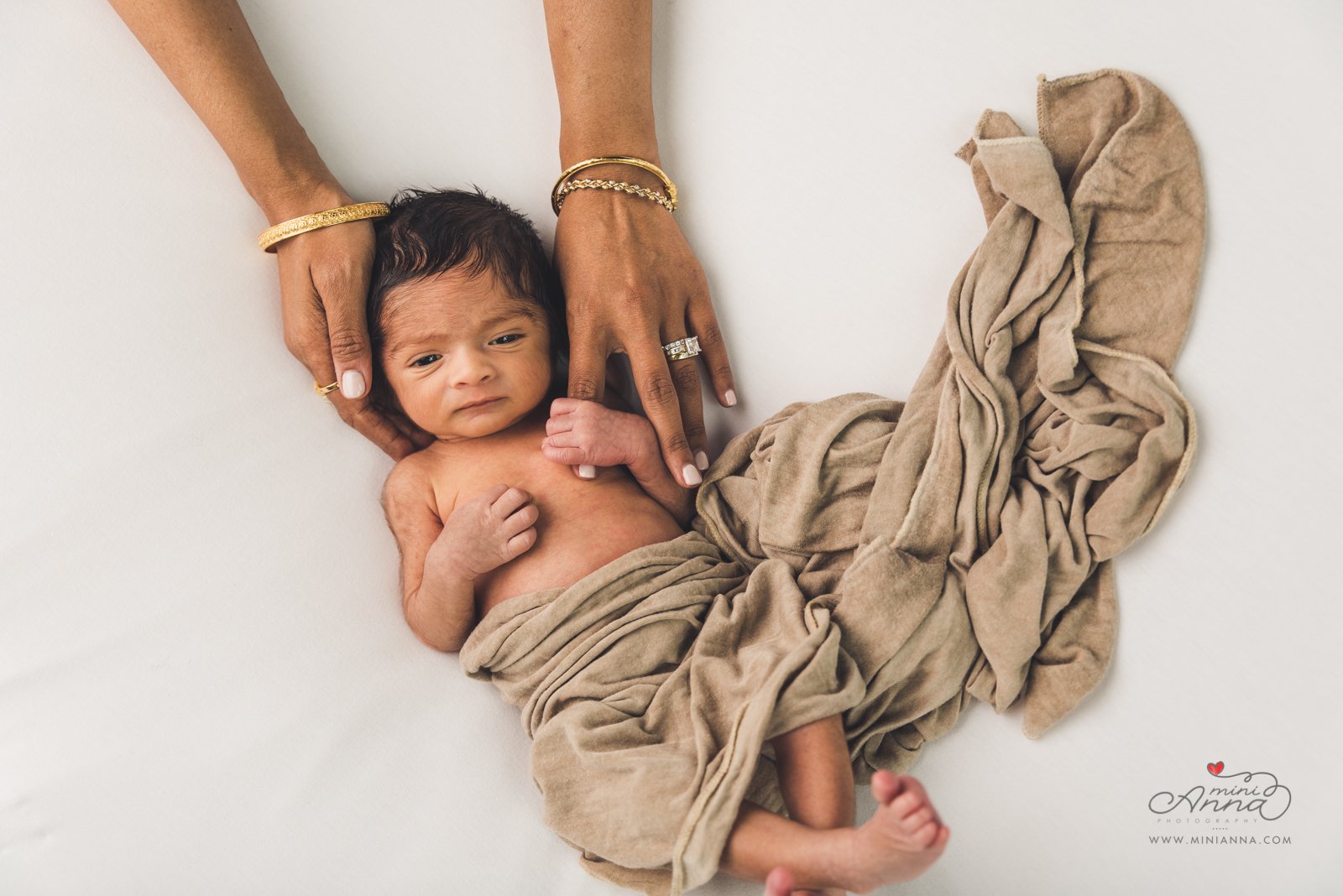 Indian baby portrait