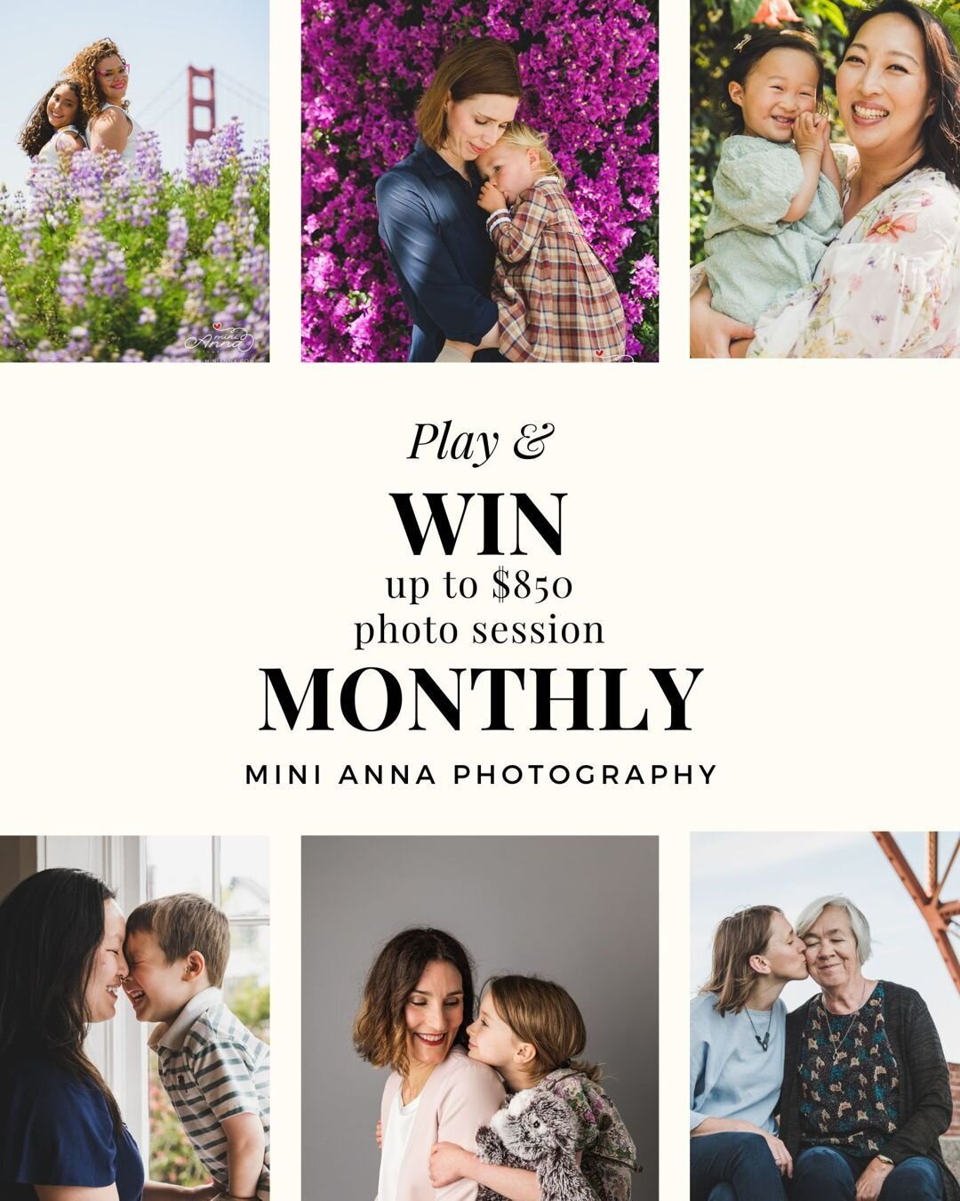 Want to win a photo session and other amazing goodies? Keep on reading...

Today is my birthday and I want to spread some cheer and excitement to you guys. Starting today, I will be giving away photo sessions and/ or amazing goodies every month. Some