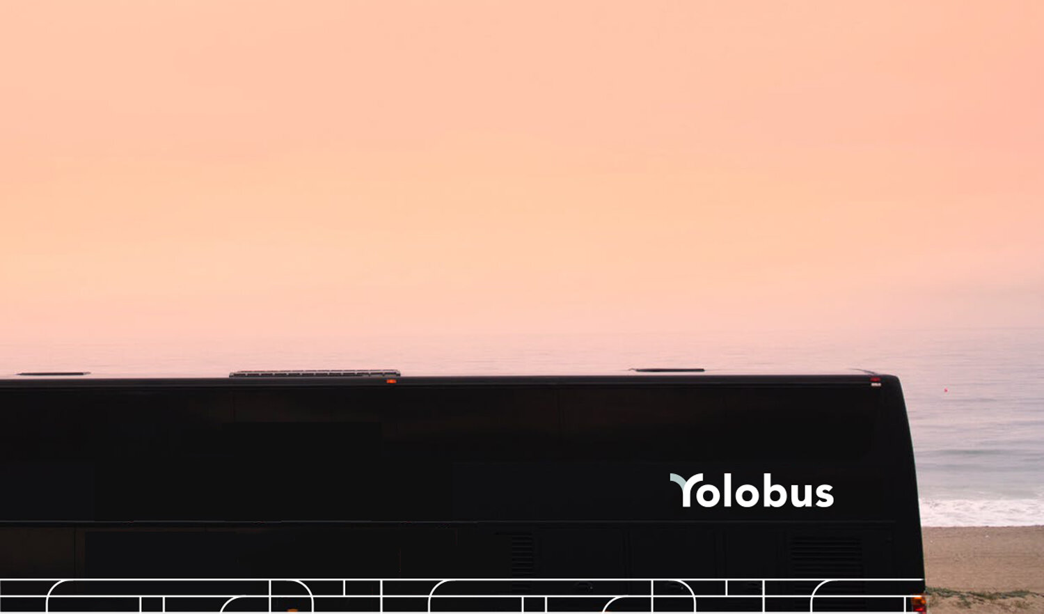 The logo type for Yolobus is simple and durable. Something that will stand the test of time. The “Y” is created by hand, showing a conjunction of paths and inspired by existing transport systems. It is also detachable as a monogram that can be use