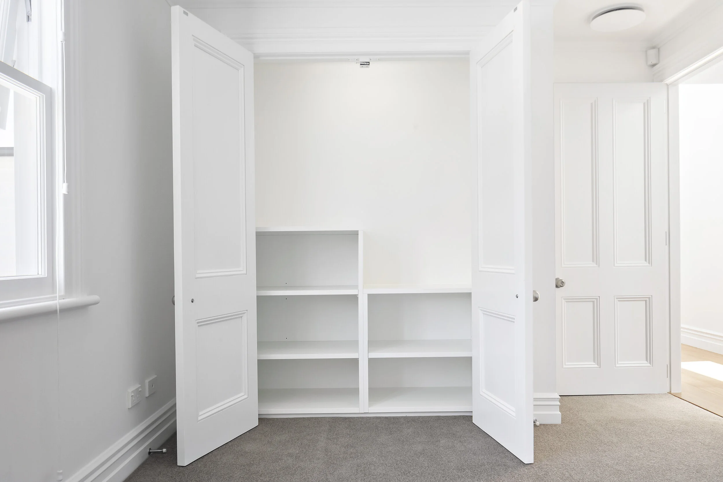 Storage in all bedrooms