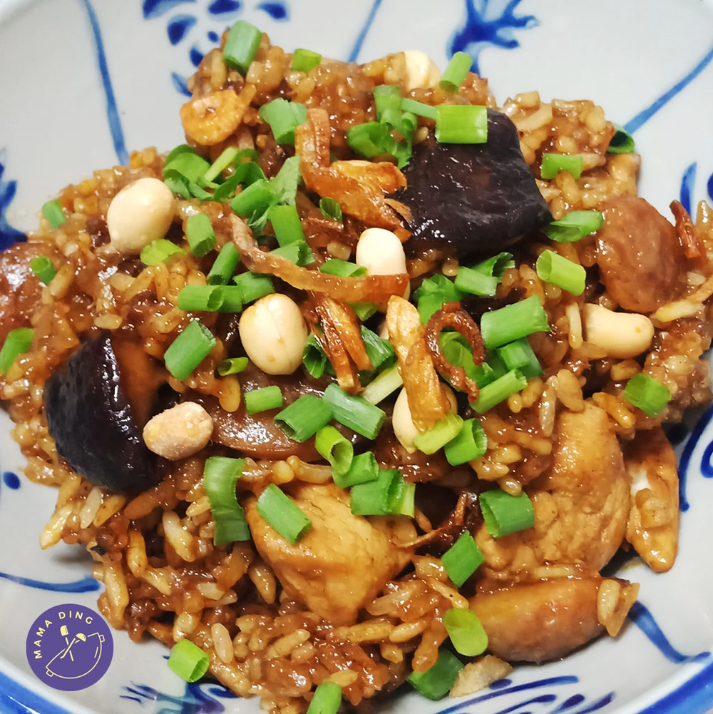 Stir Fried Glutinous Rice Mama Ding S Kitchen