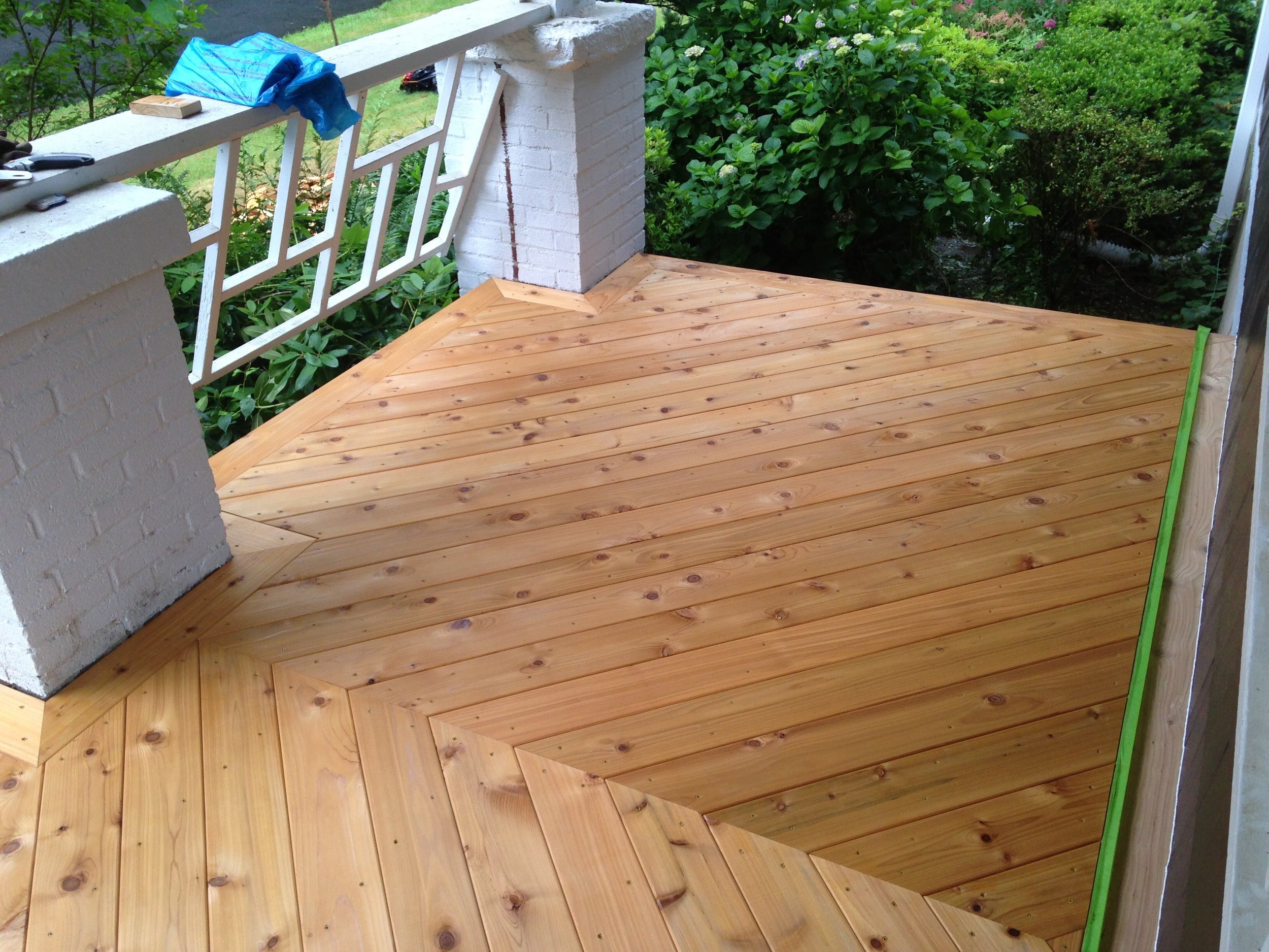 Residential deck new build