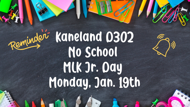 No School - January 19th - MLK Jr. Day