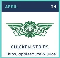 Fun Lunch - Wing Stop Chicken Strips