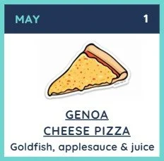 Fun Lunch - Genoa Cheese Pizza