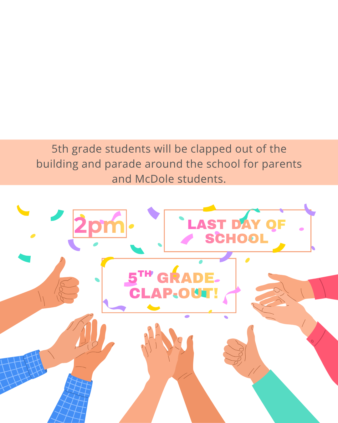 5th Grade Clap-Out