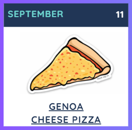 Fun Lunch - Genoa Cheese Pizza