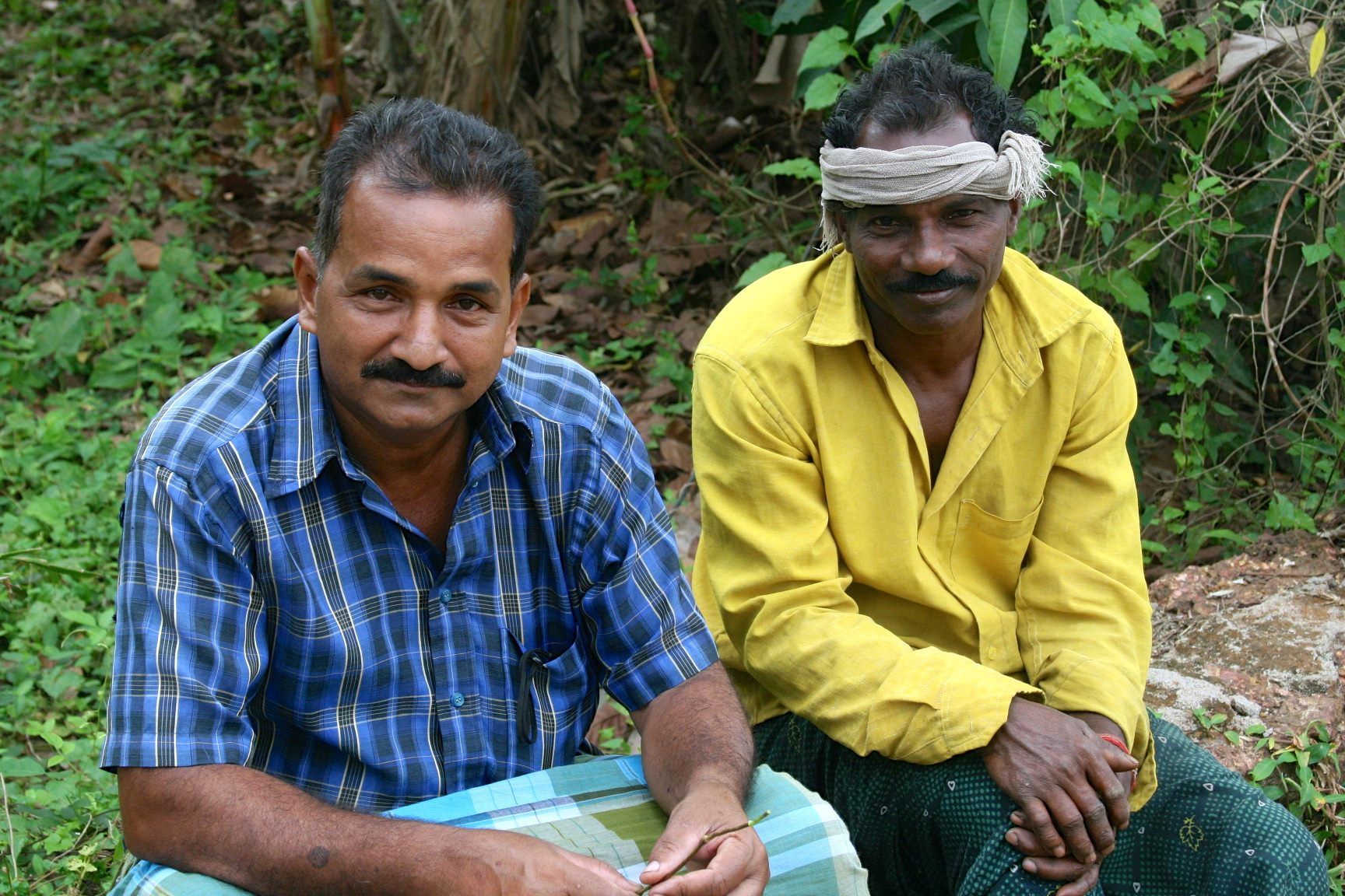 Village men of Kerala, India