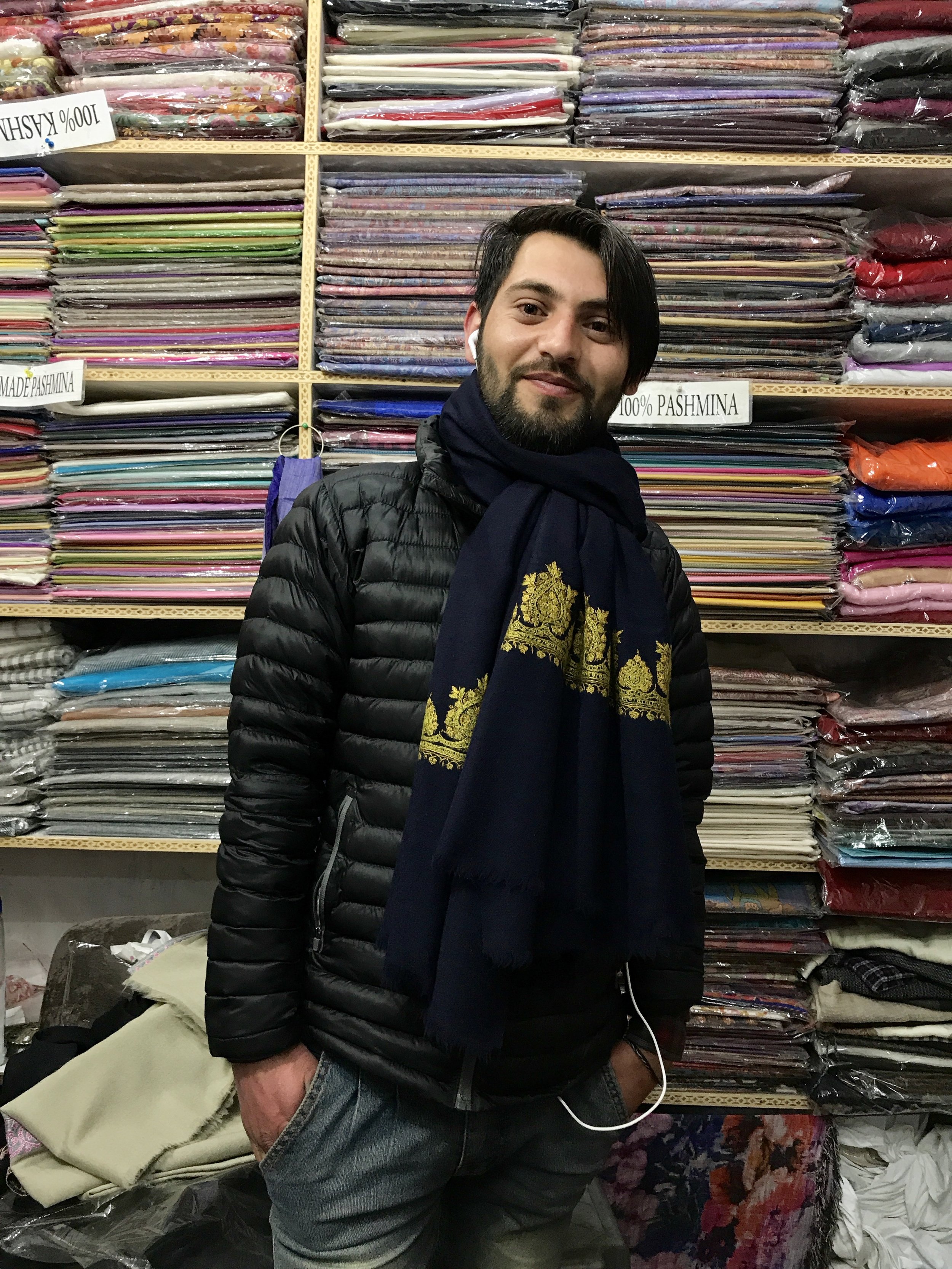 Shopkeeper, McLeod Ganj, India