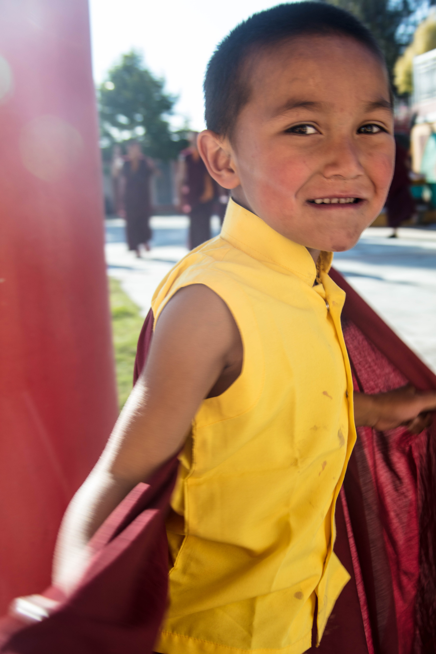 Young Monk near Dharamshala