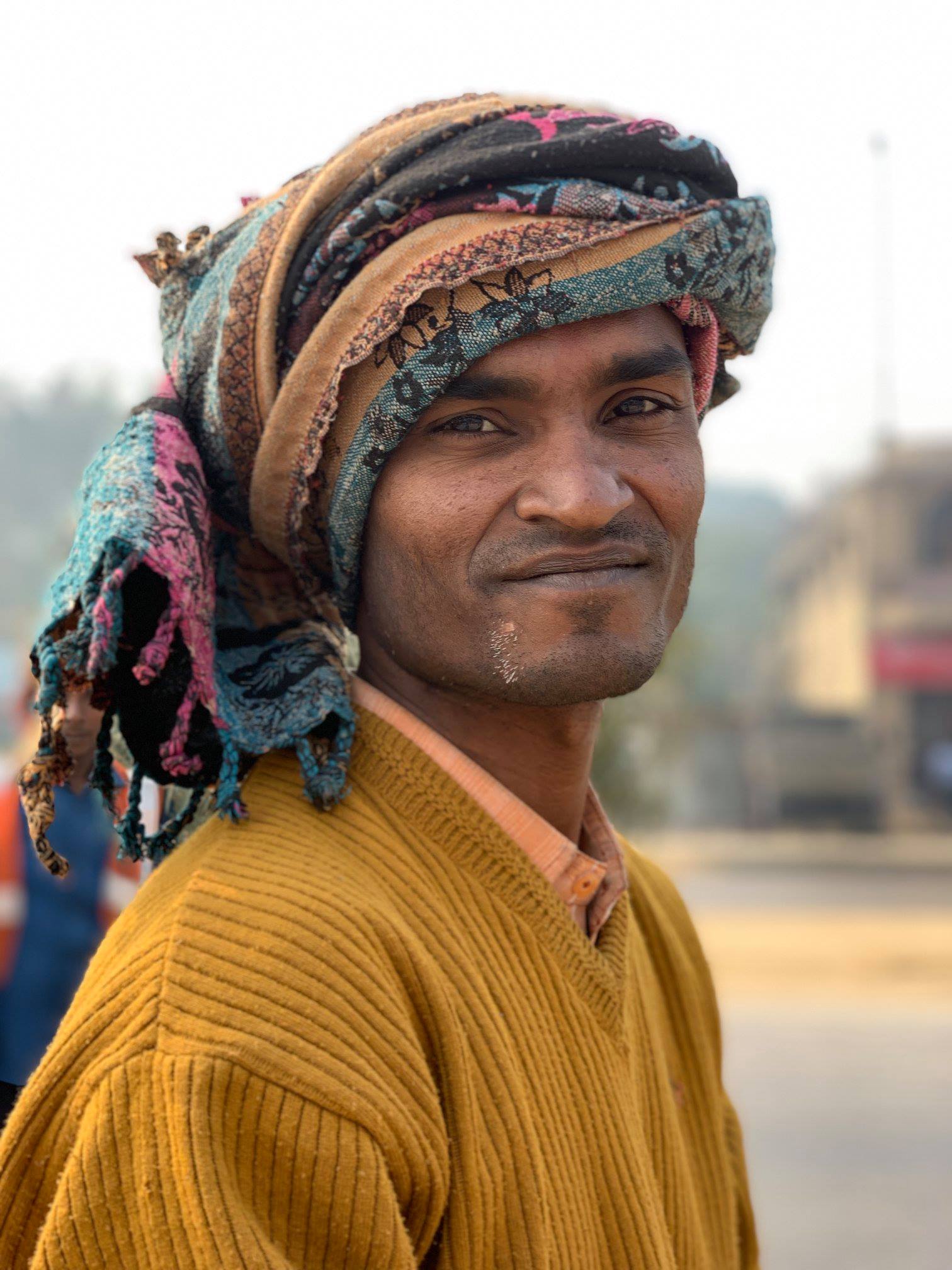 Construction worker, Punjab, India