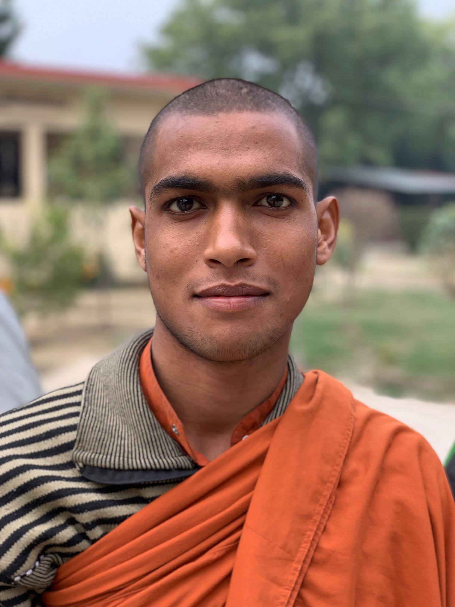 Young Buddhist Monk, Bodh Gaya, India