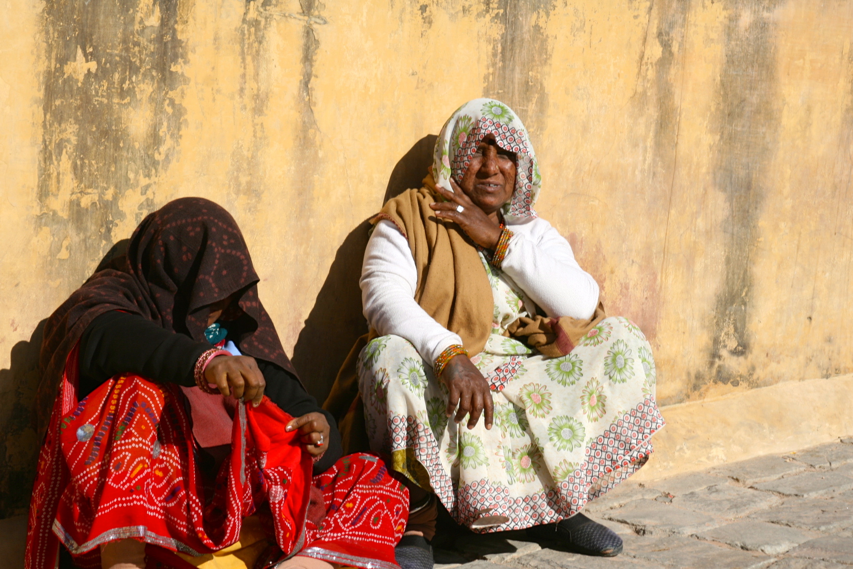 Street cleaners, Jaipur, India