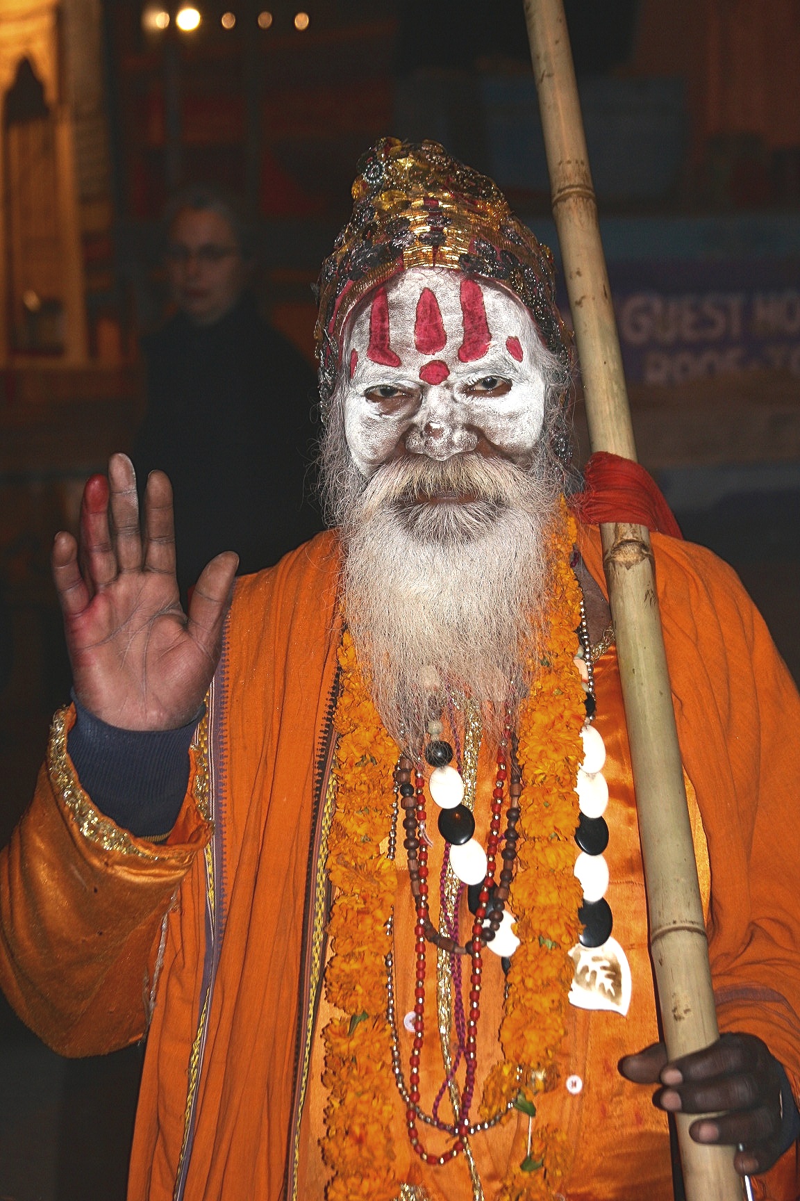 Sadhu at the Ganges River, Varanasi, India