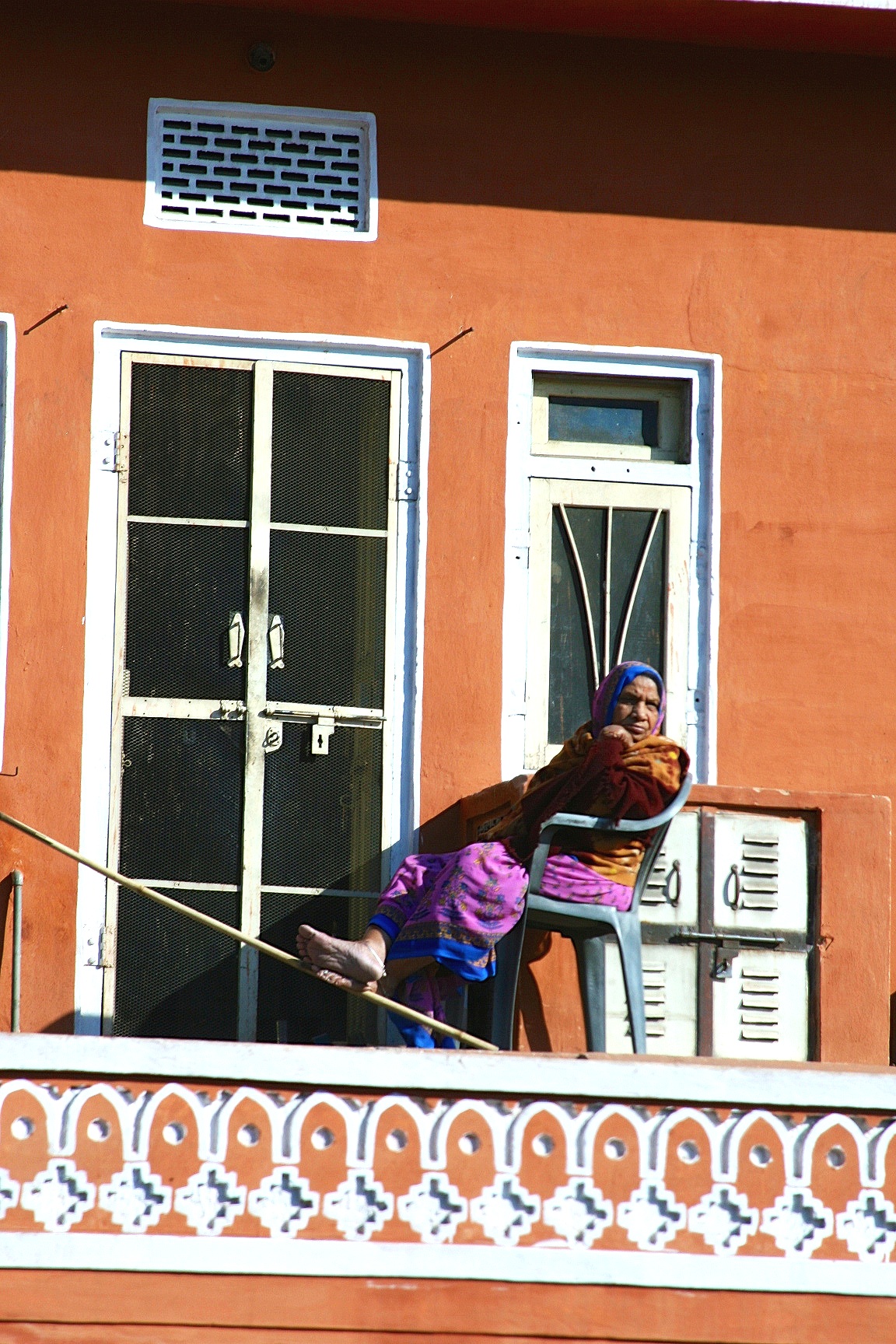 City resident in Jairpur, India