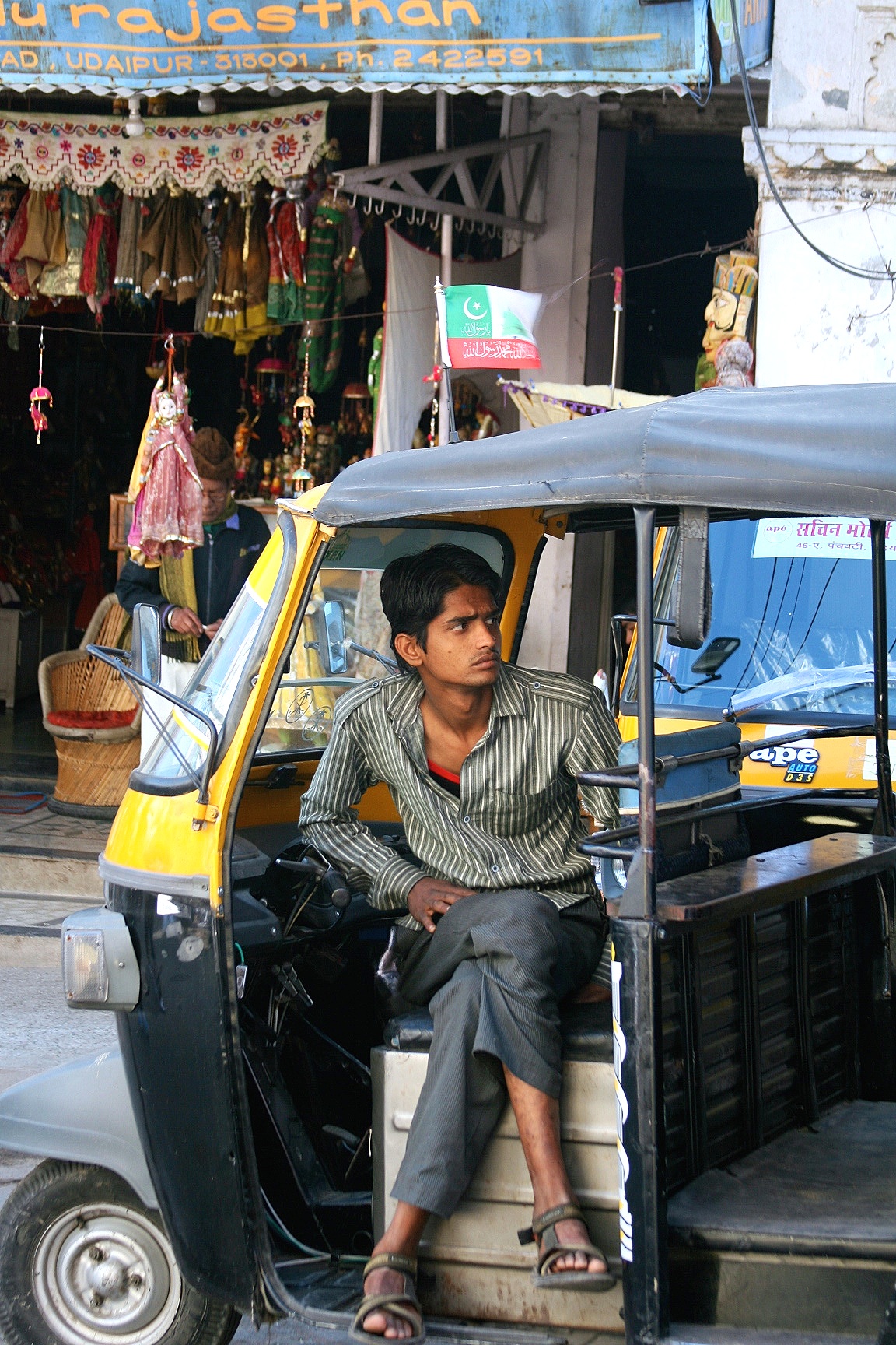 Tuk Tuk driver, Udaipur, India