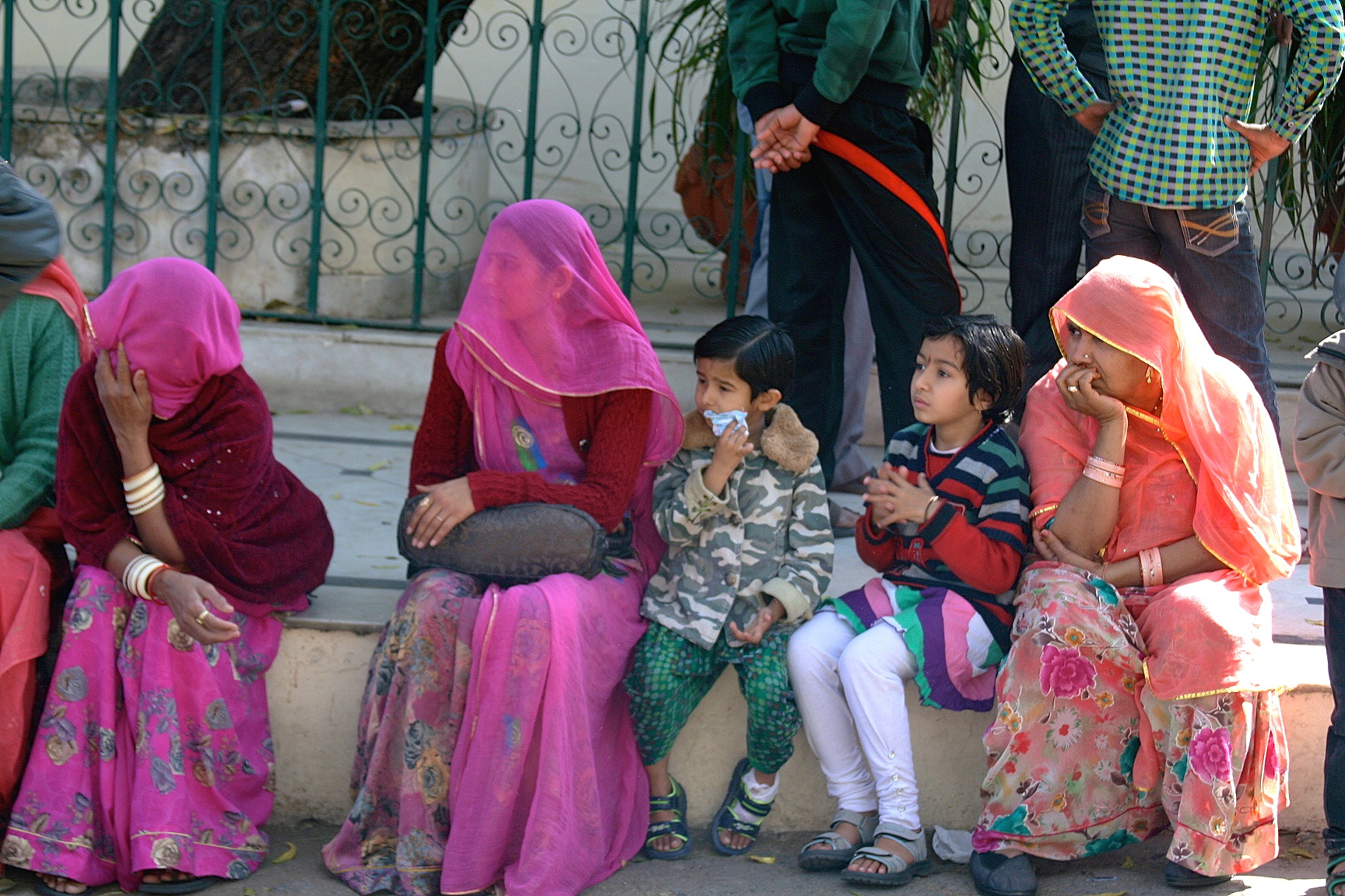 Women and children, Udaipur, India