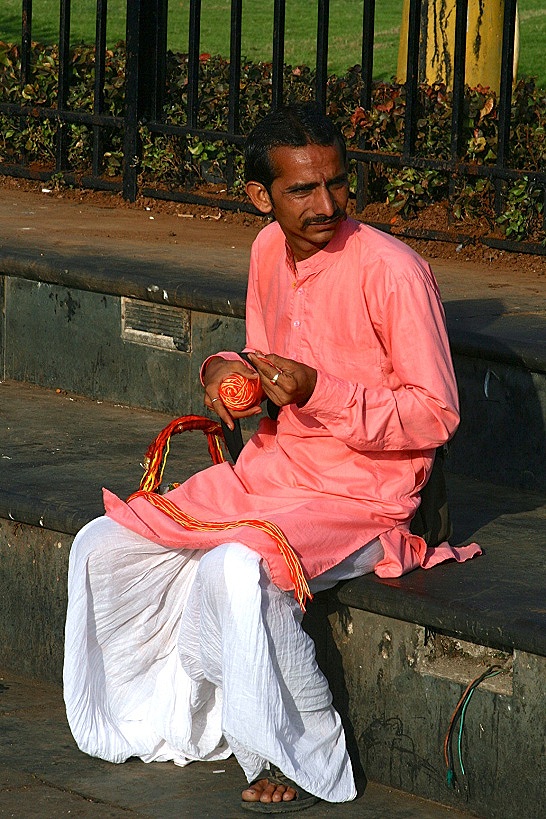 Street Vendor at Gate of India, Mumbai