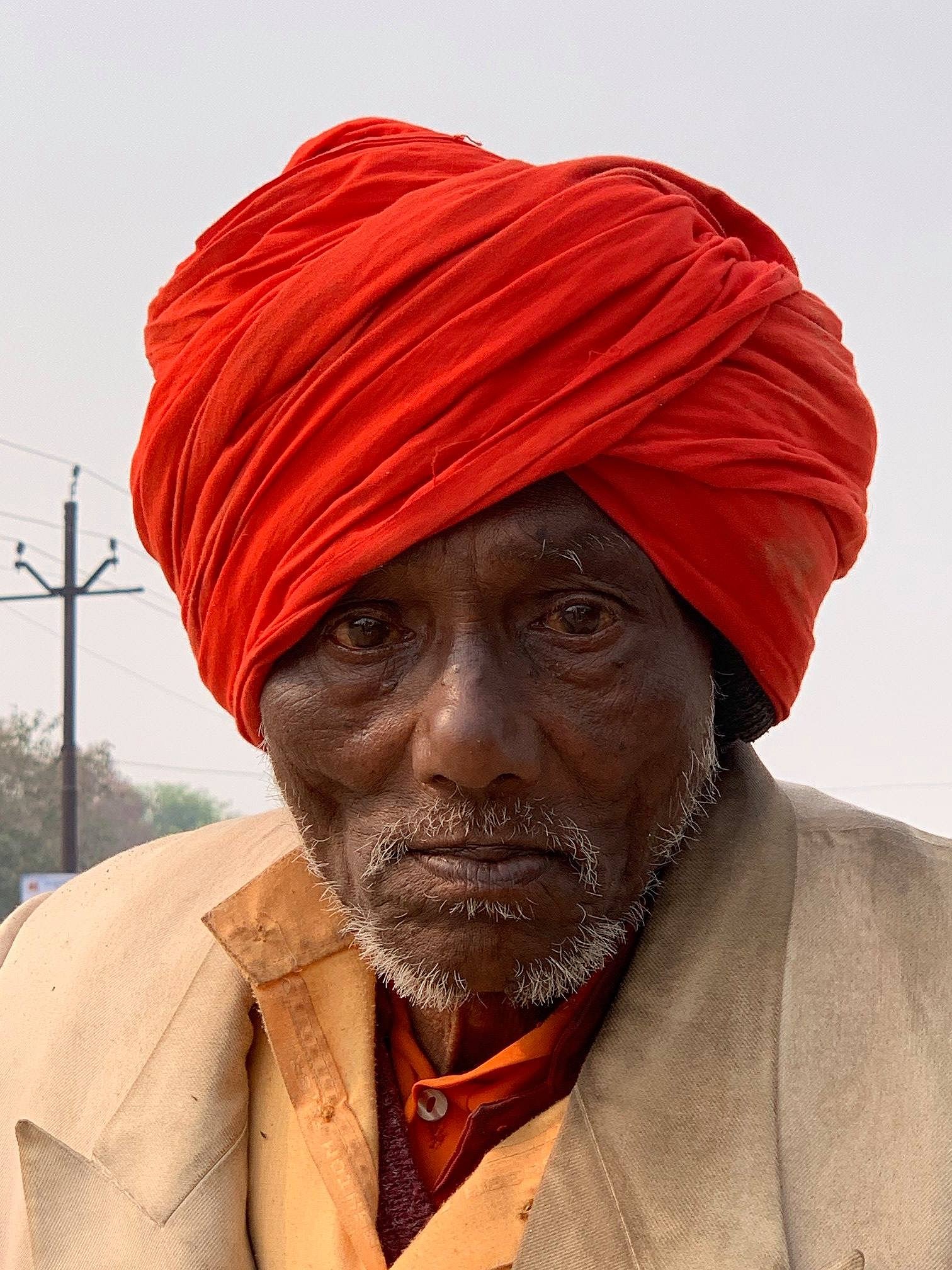 Pilgrim at Kumbh Mela, Prayagraj