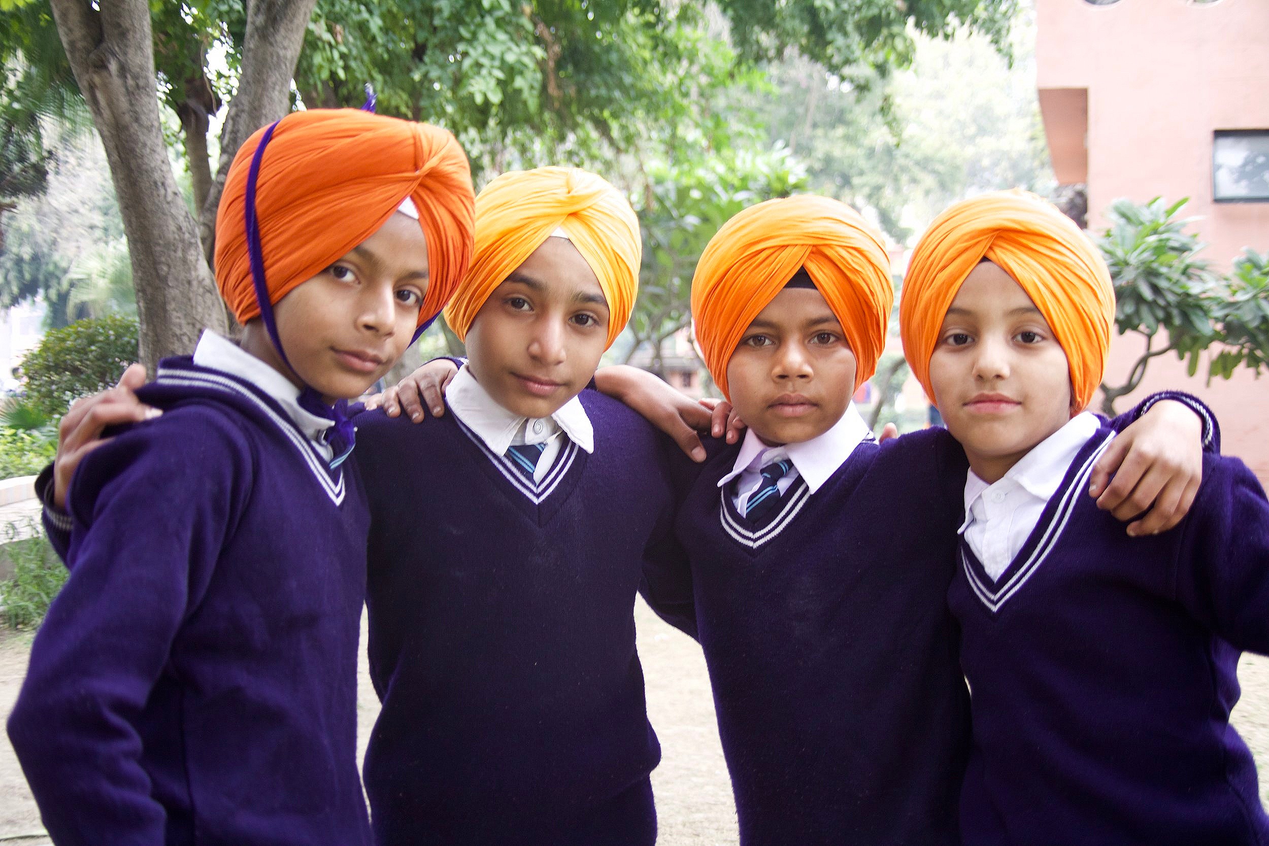 Young Sikhs, Amritsar, India