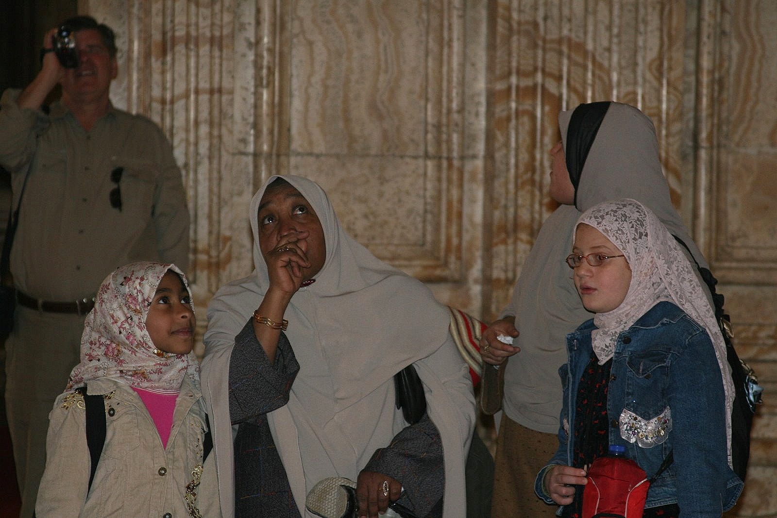 Family at the Citadel, Cairo, Egypt