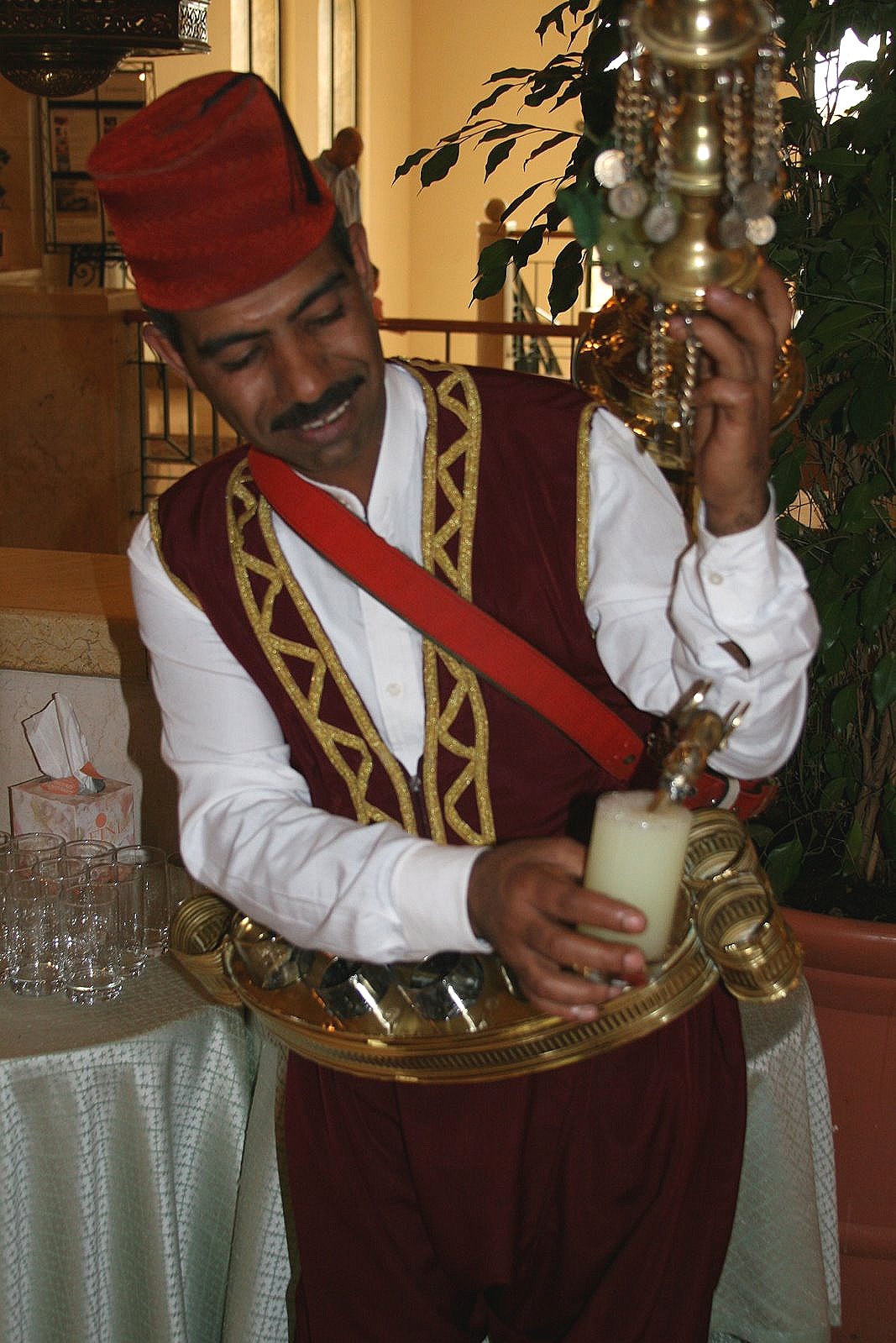 Beverage server, Amman, Jordan