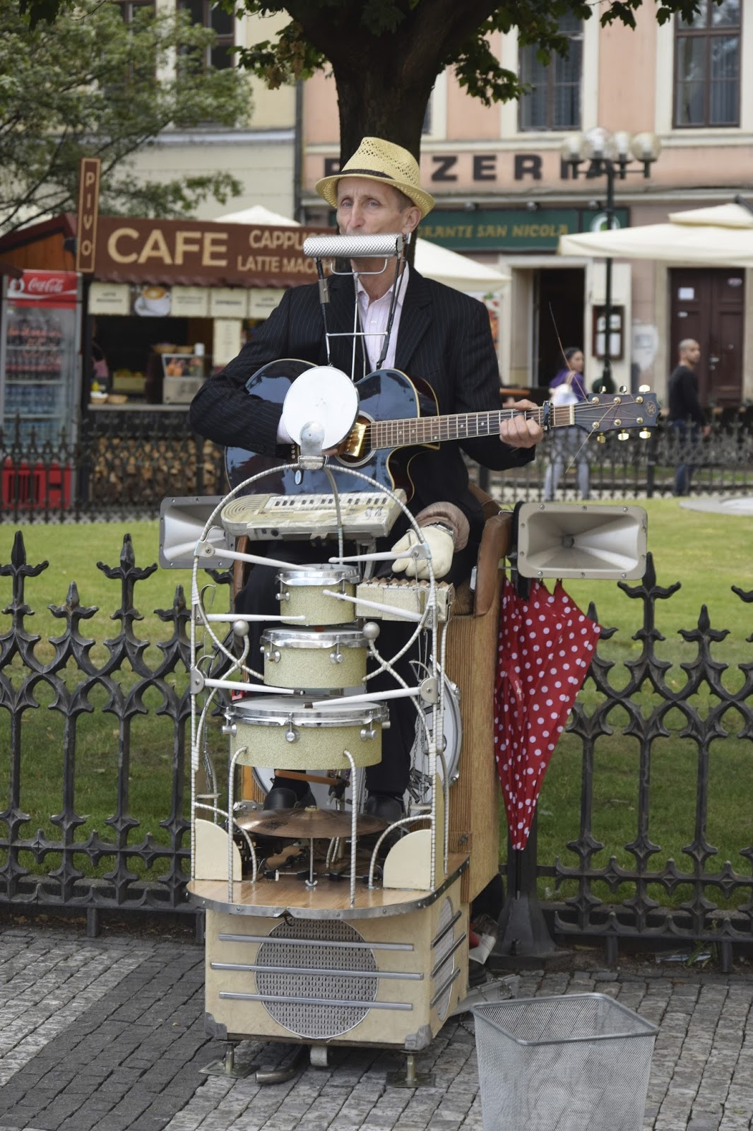 Street Musician, Prague, Czech Republic