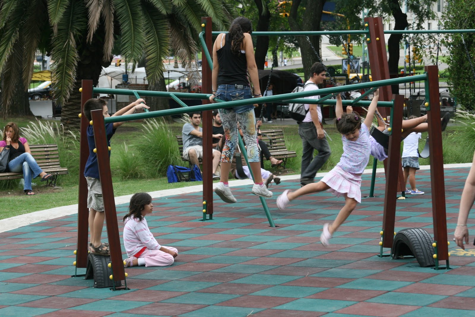 Children at playground, Buenos Aires, Argentina