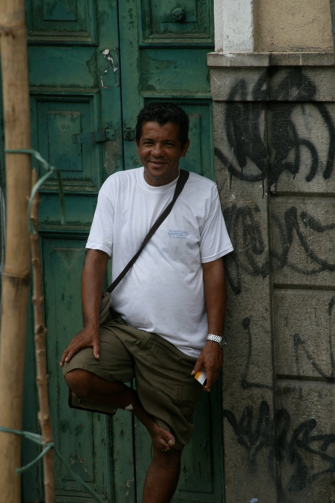 Man on street, Rio de Janeiro, Brazil