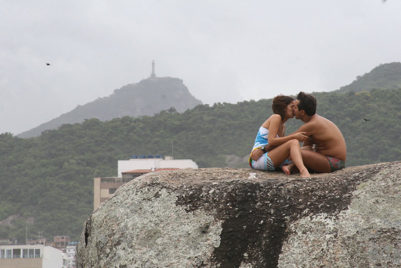 Young lovers, Tijuca National Park, Rio de Janeiro, Brazil