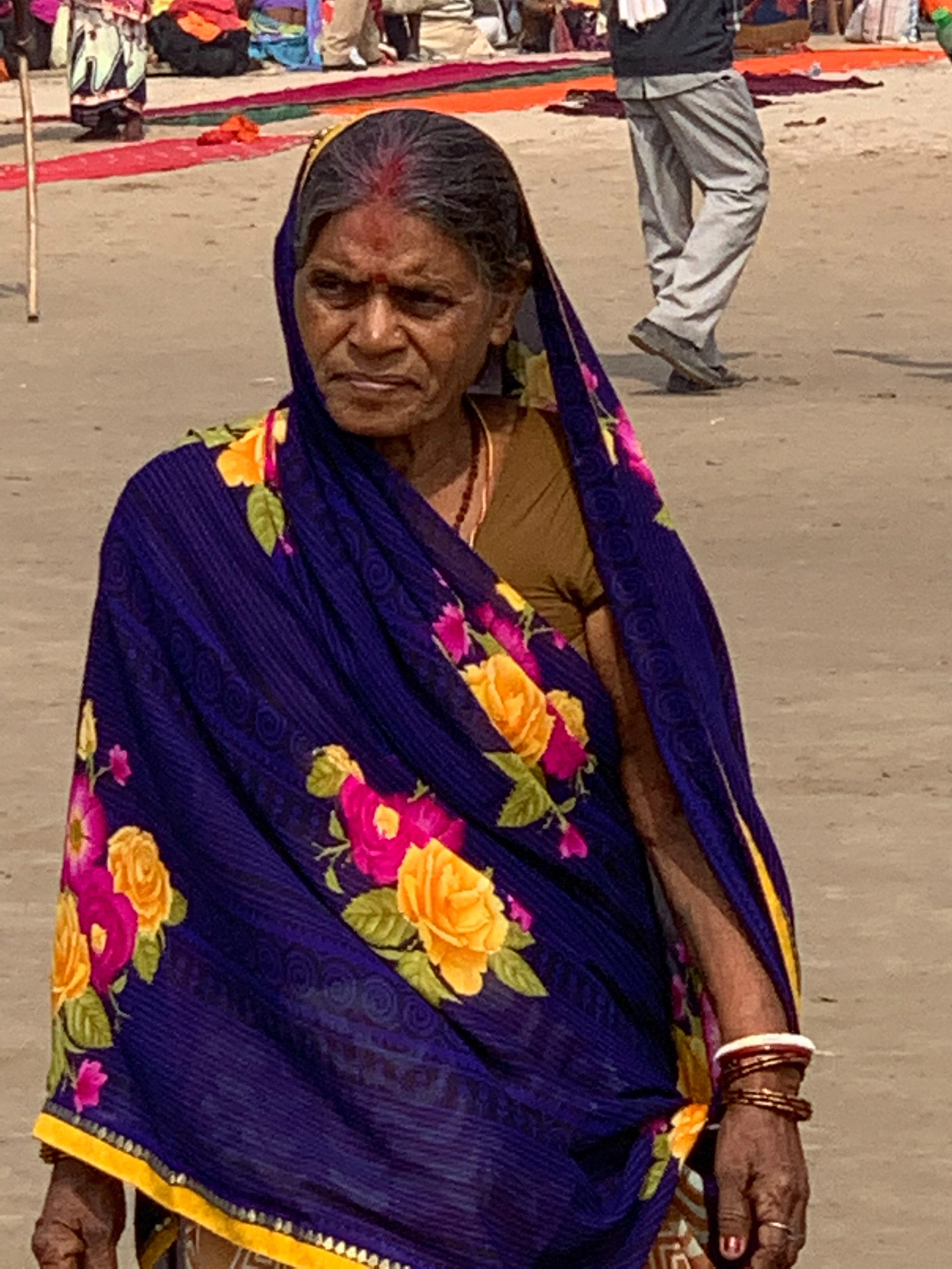 Pilgrim at Kumbh Mela, Prayagraj, India