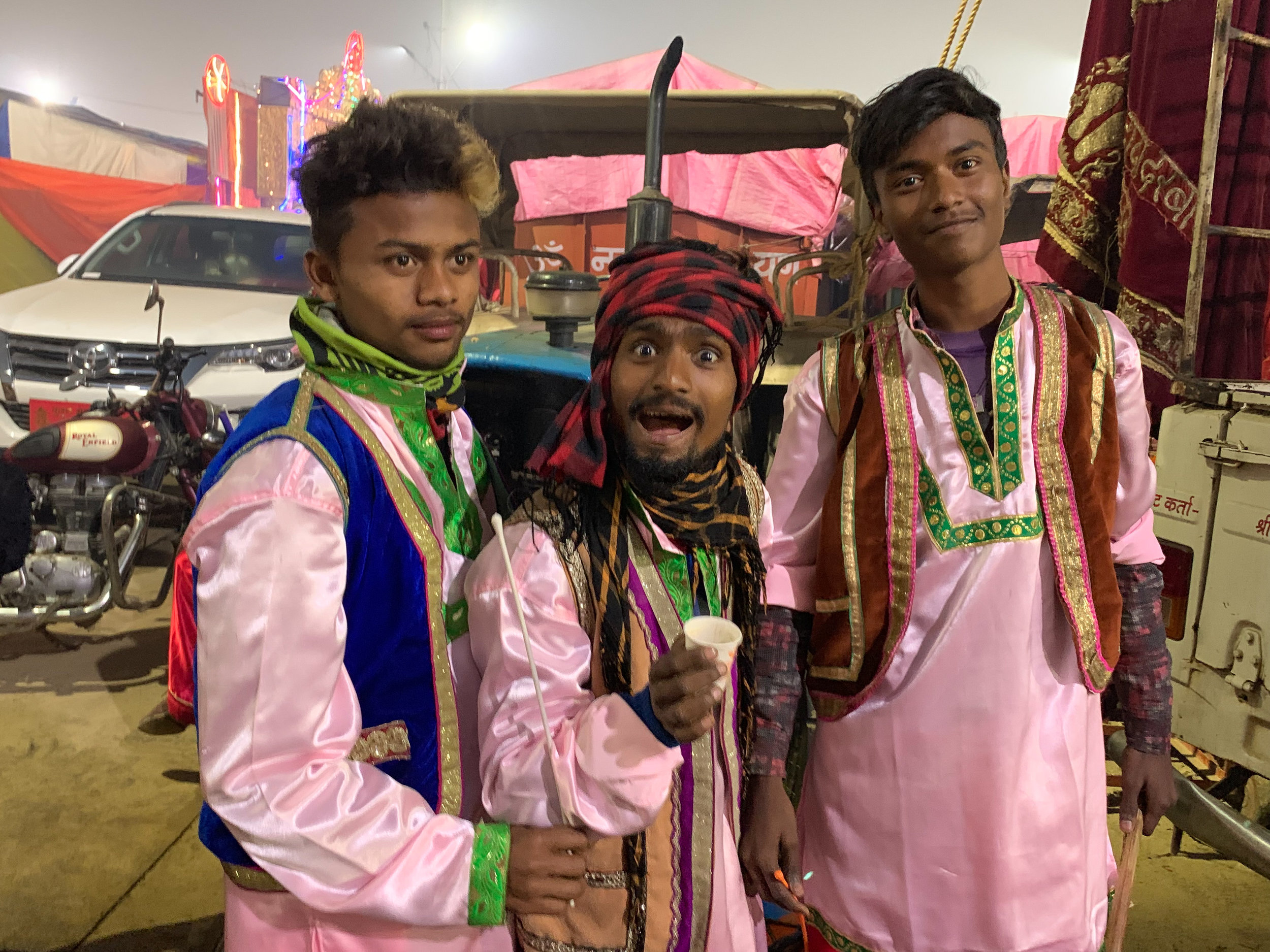 Pilgrims at Kumbh Mela, Prayagraj, India
