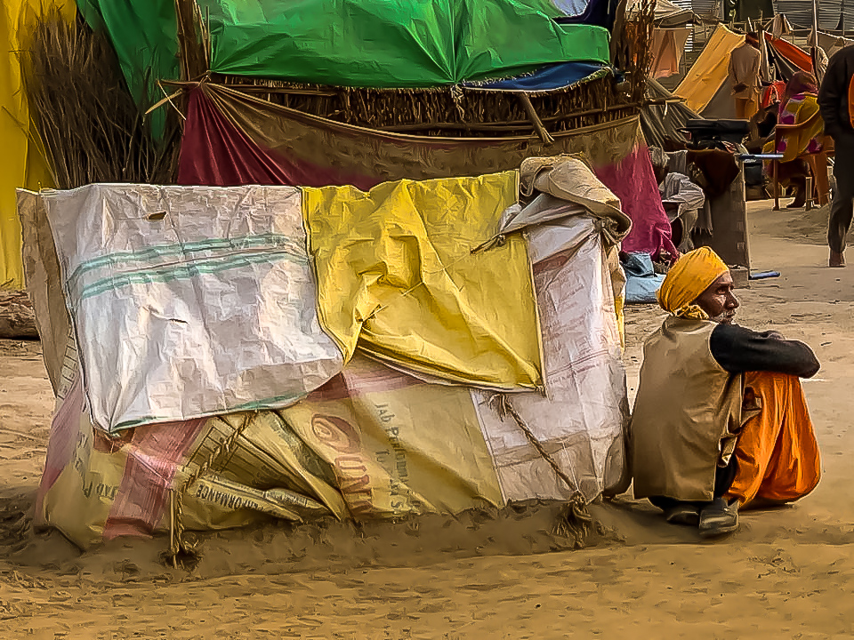 Tent City, Kumbh Mela, Prayagraj, India