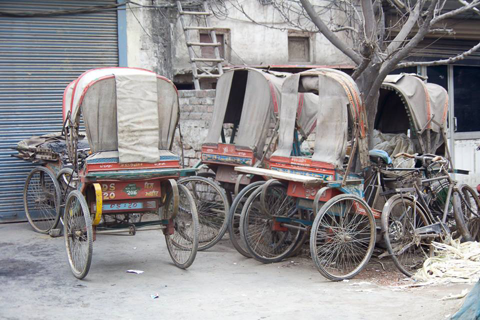 Rickshaws, Amritsar, India