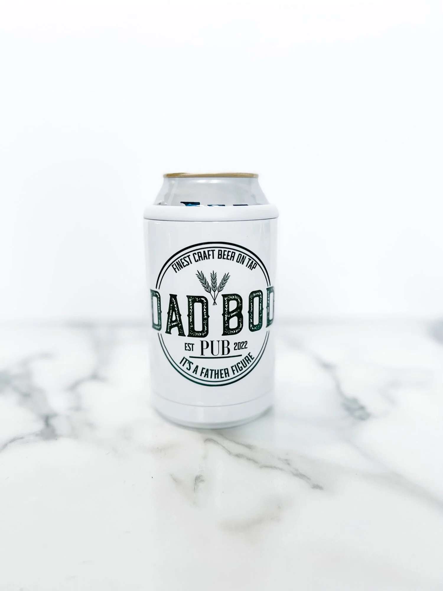 Regular Dad Bod Can Cooler Printed