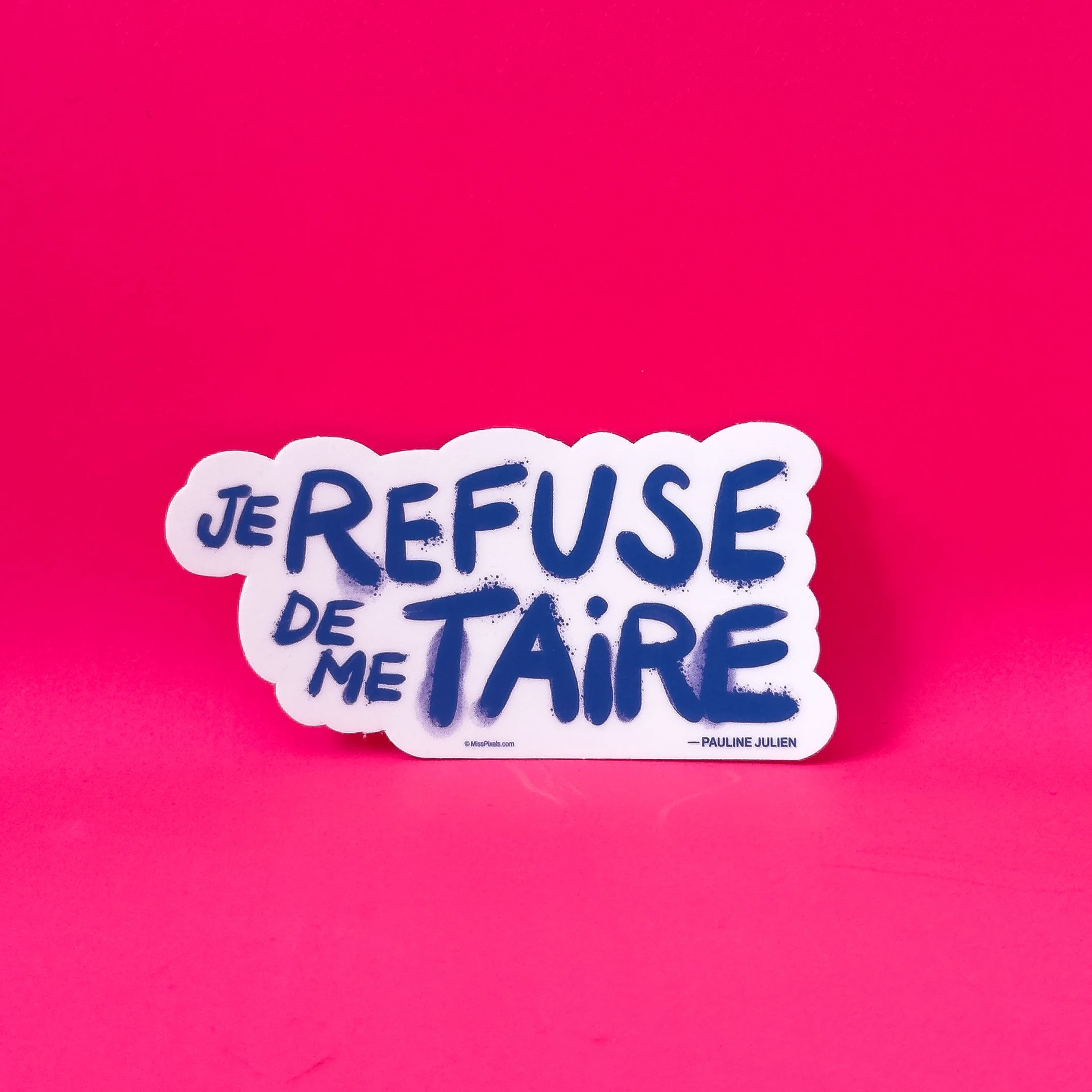 Autocollant – Pauline Julien