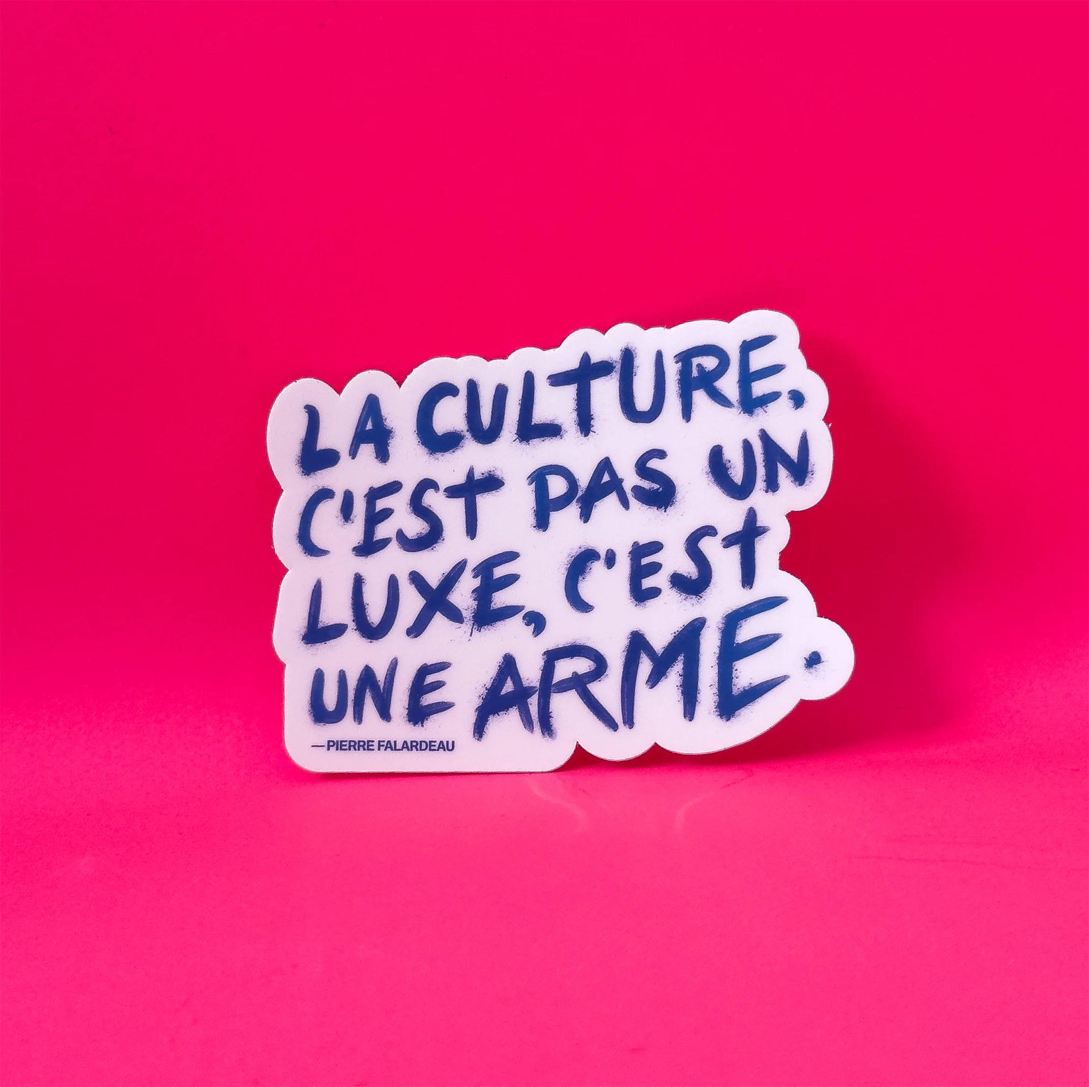 Autocollant – Pierre Falardeau