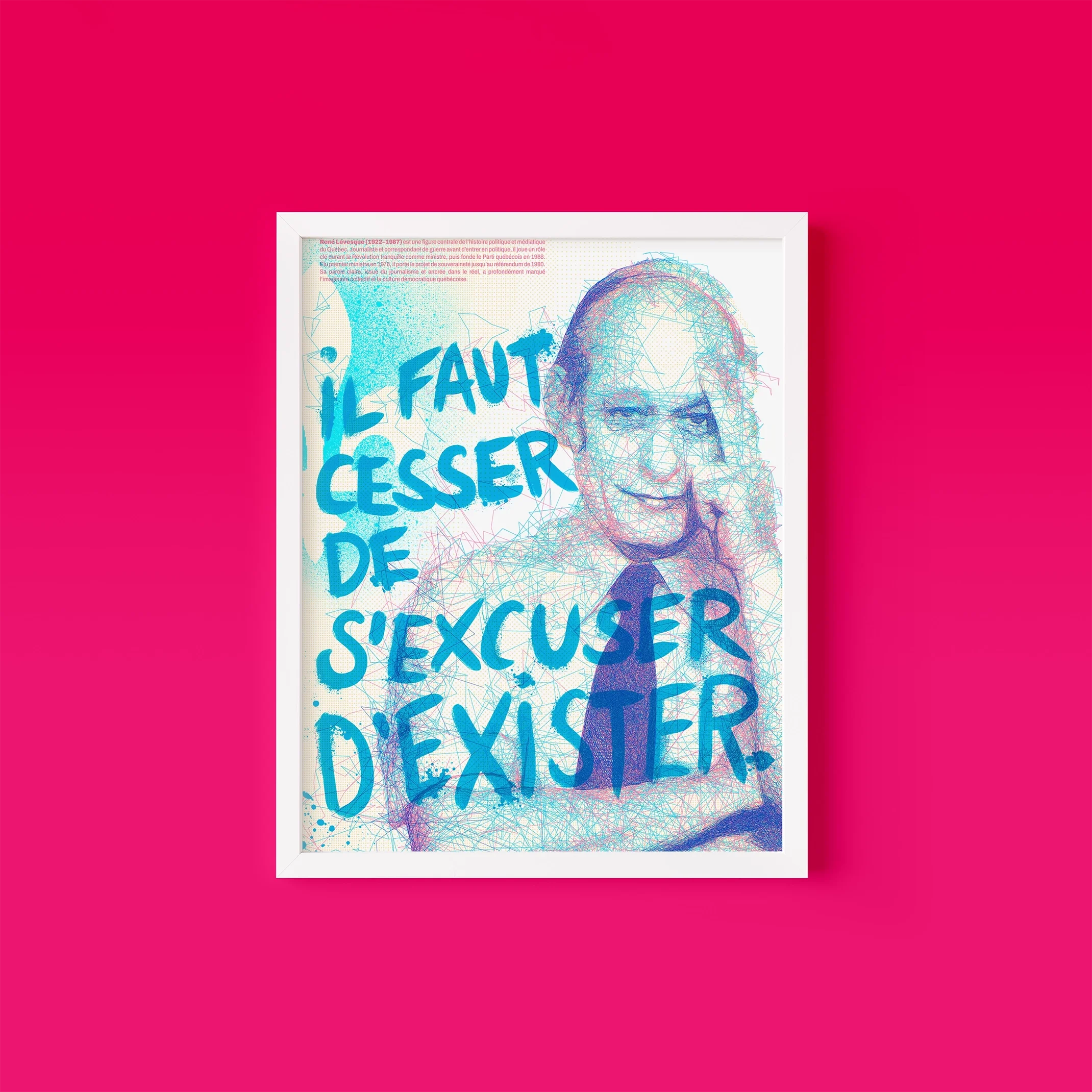 Affiche – René Lévesque
