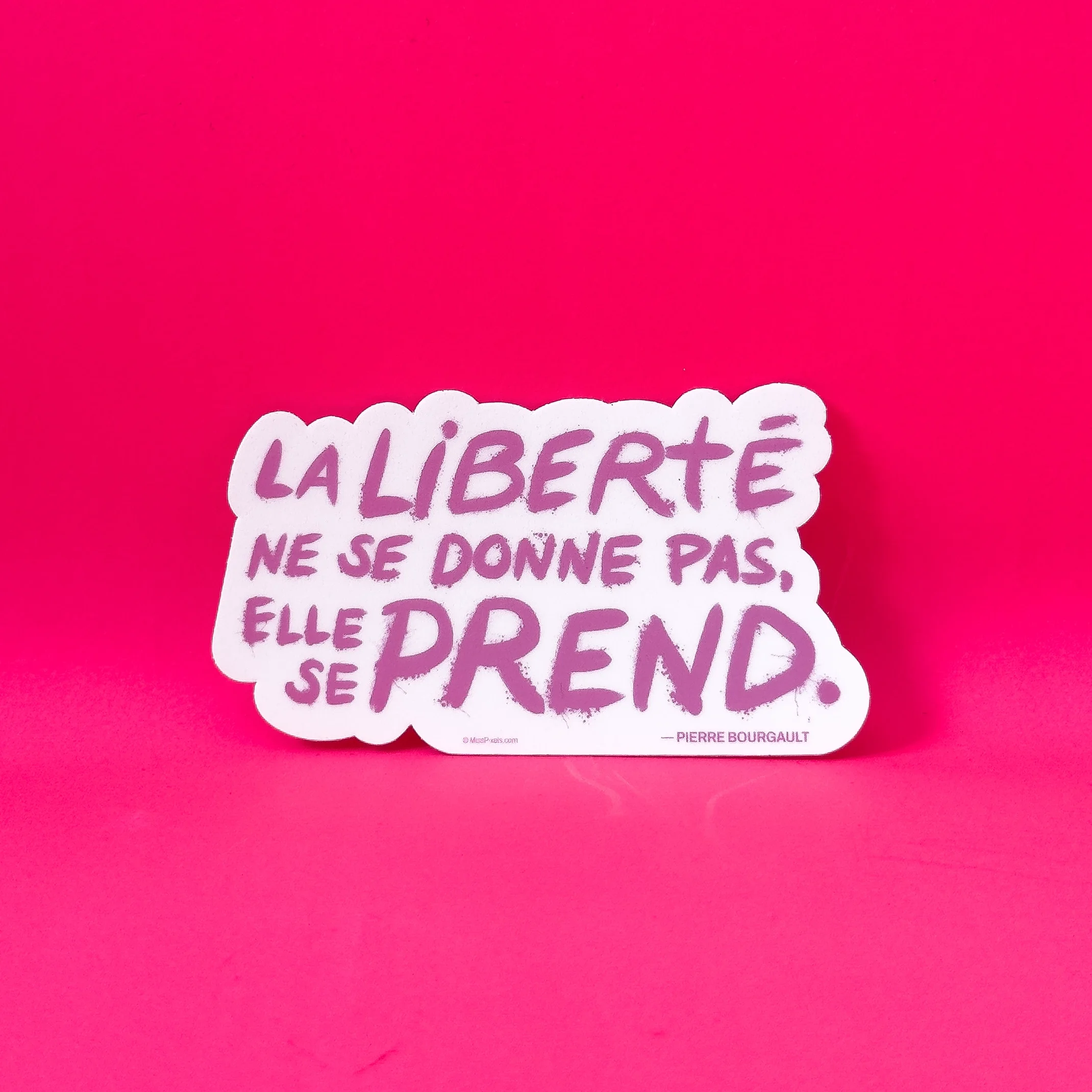 Autocollant – Pierre Bourgault