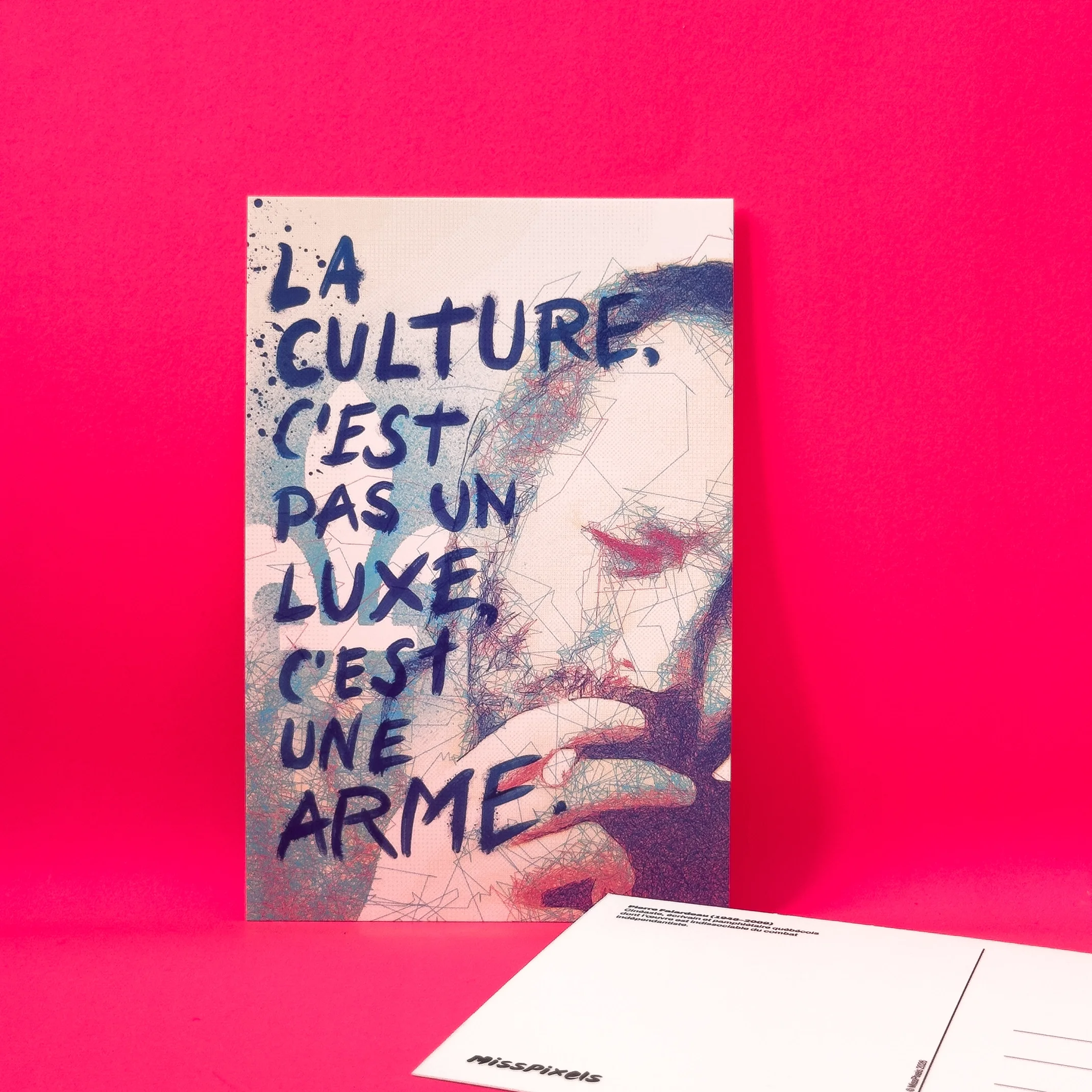 Carte postale – Pierre Falardeau