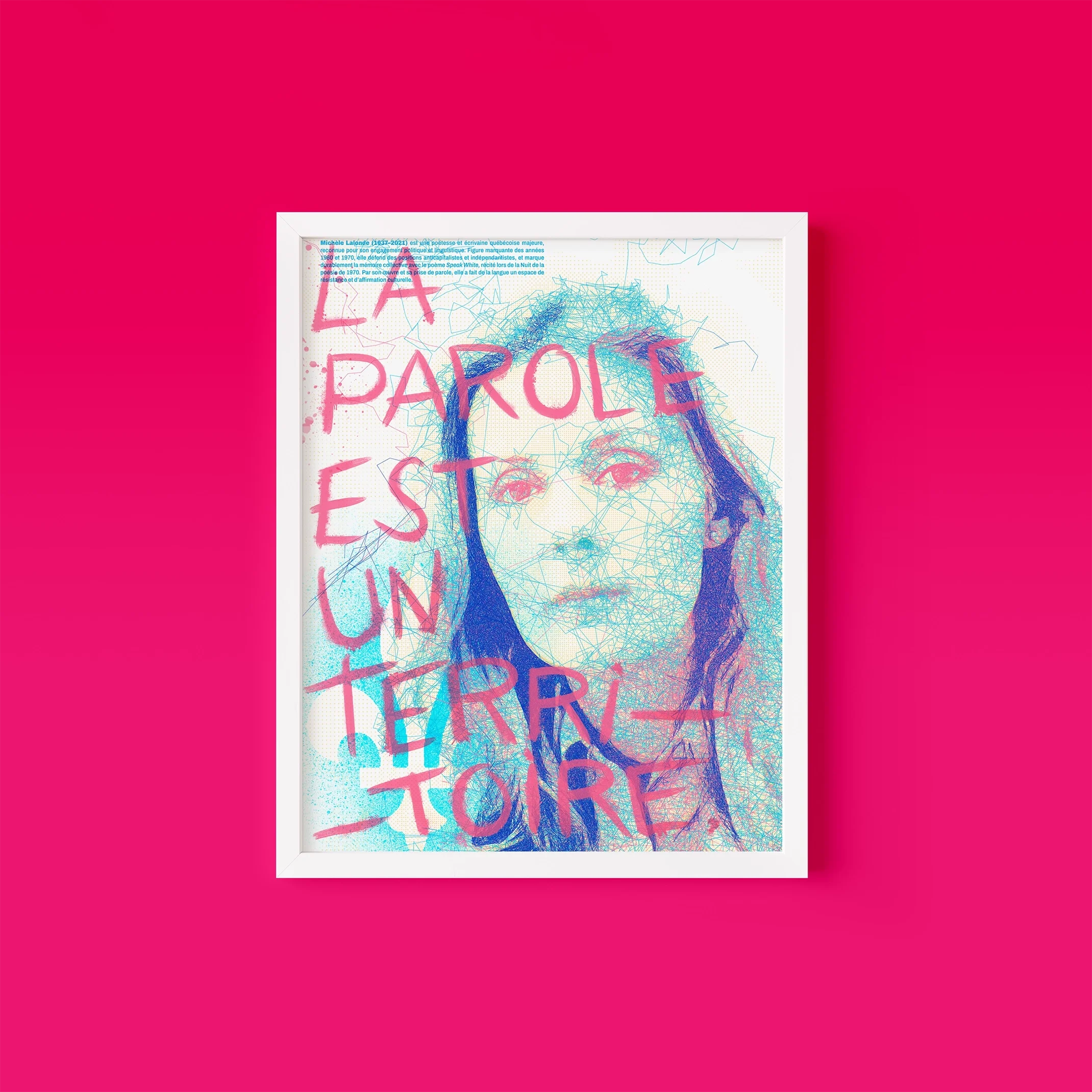 Affiche – Michèle Lalonde