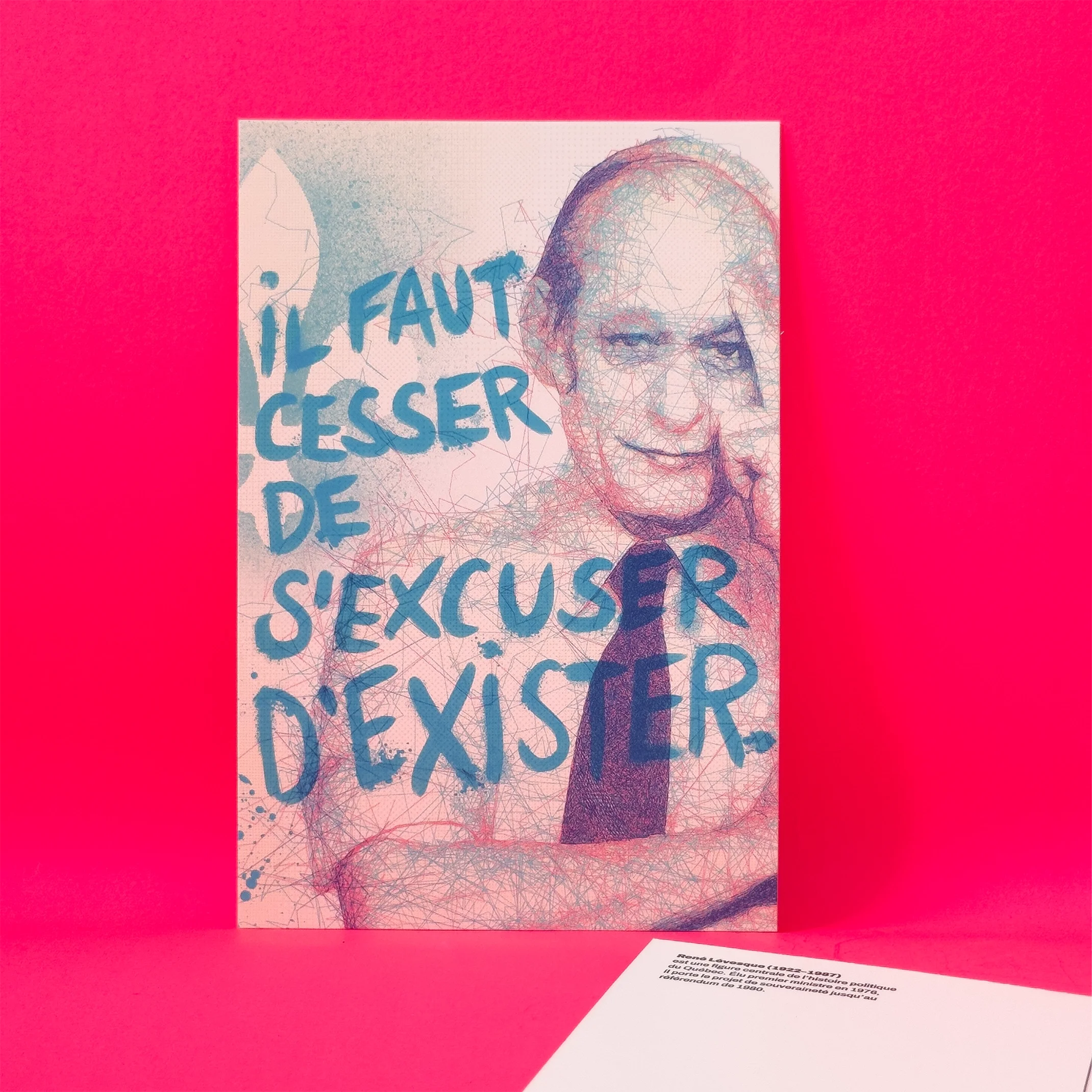 Carte postale – René Lévesque