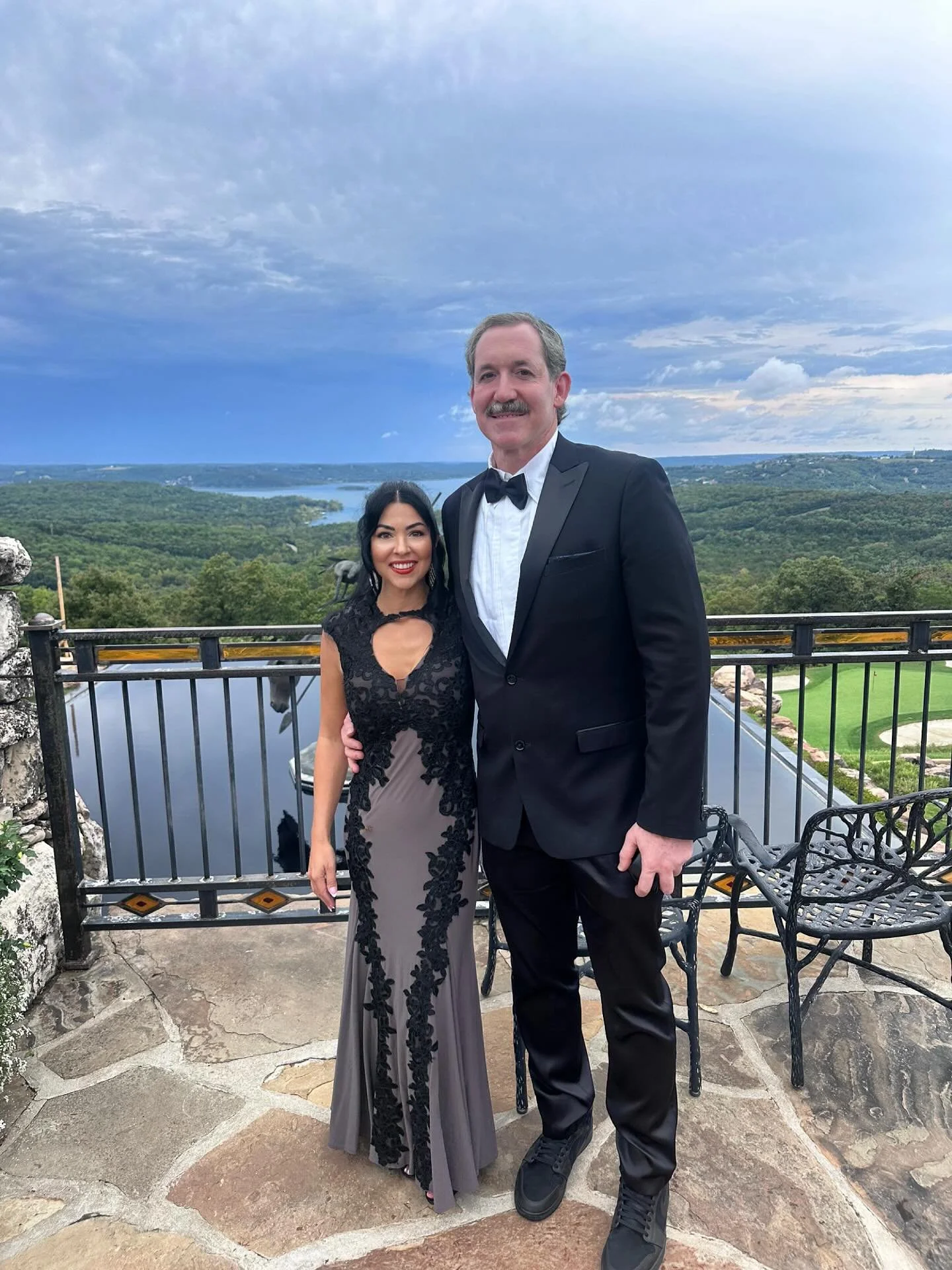 Brought my Rock to the Top! @angie_torres81  Congrats @abihente and Jack!